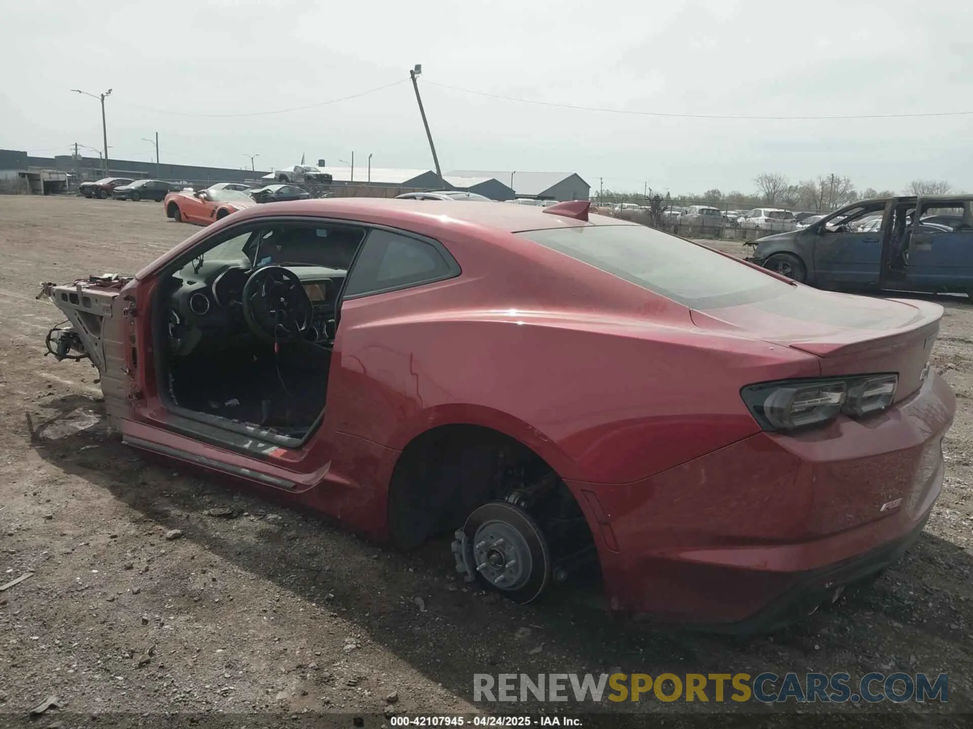 3 Photograph of a damaged car 1G1FF1R78P0109114 CHEVROLET CAMARO 2023