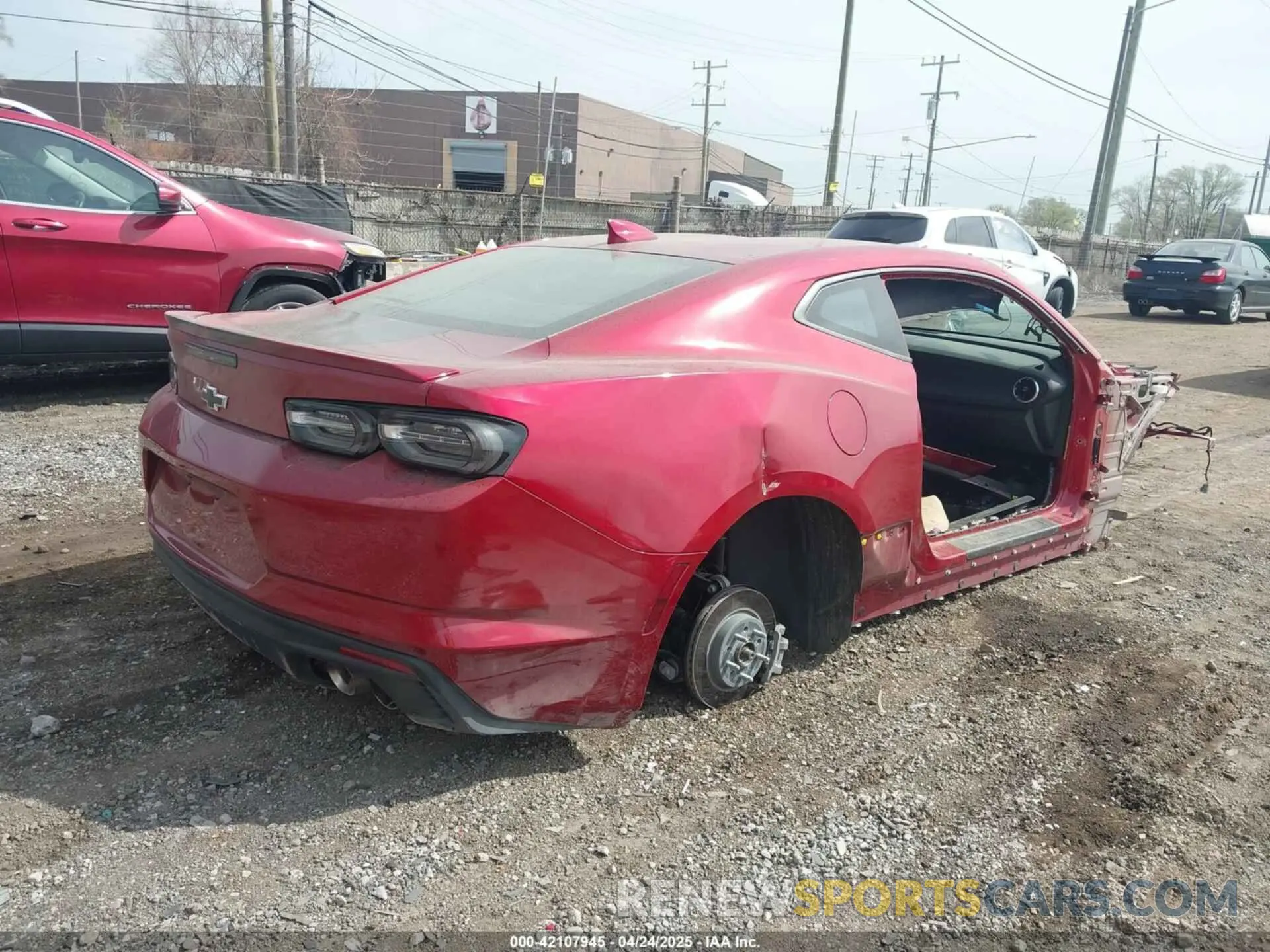4 Photograph of a damaged car 1G1FF1R78P0109114 CHEVROLET CAMARO 2023