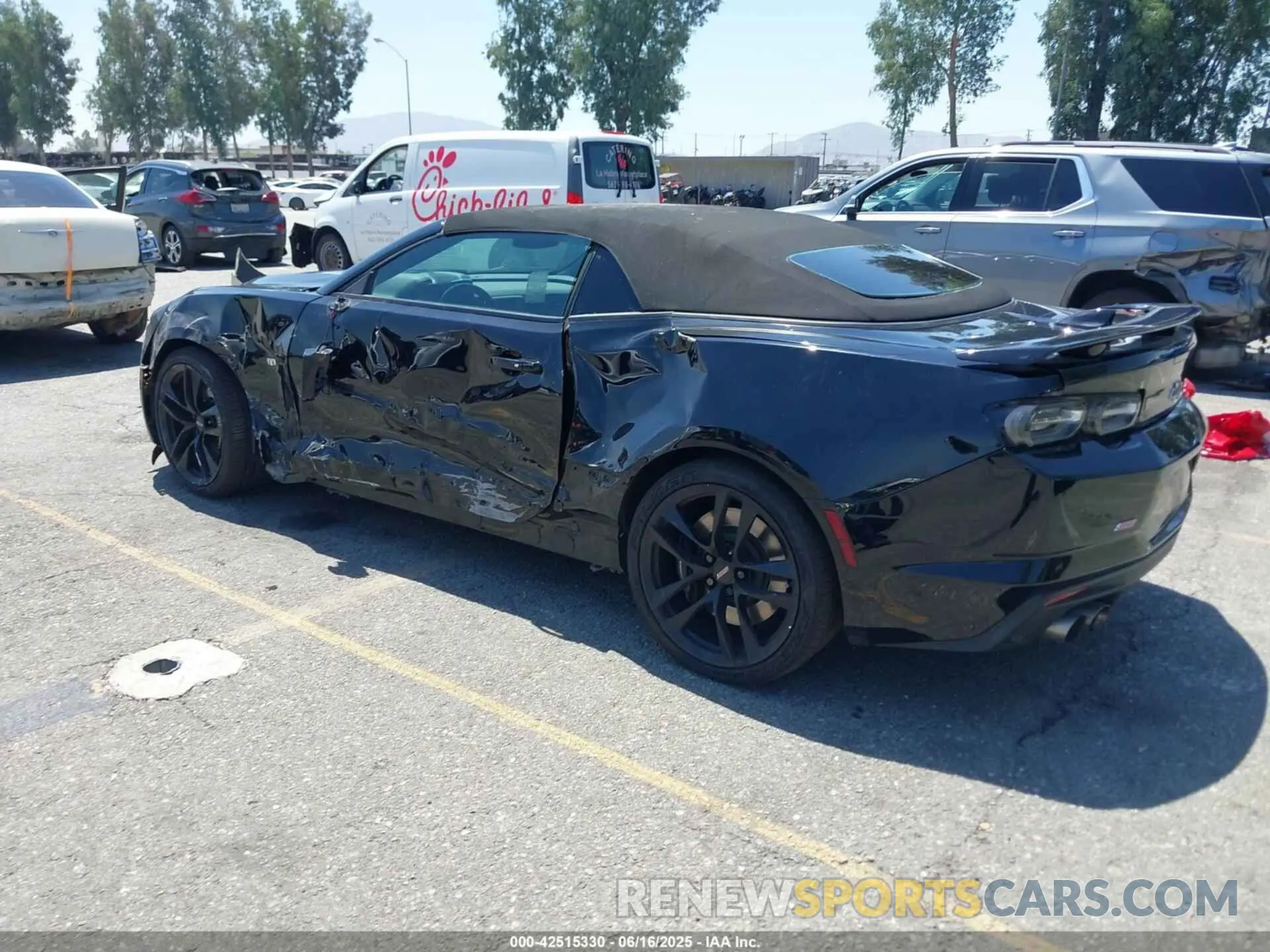 3 Photograph of a damaged car 1G1FF3D79P0135935 CHEVROLET CAMARO 2023