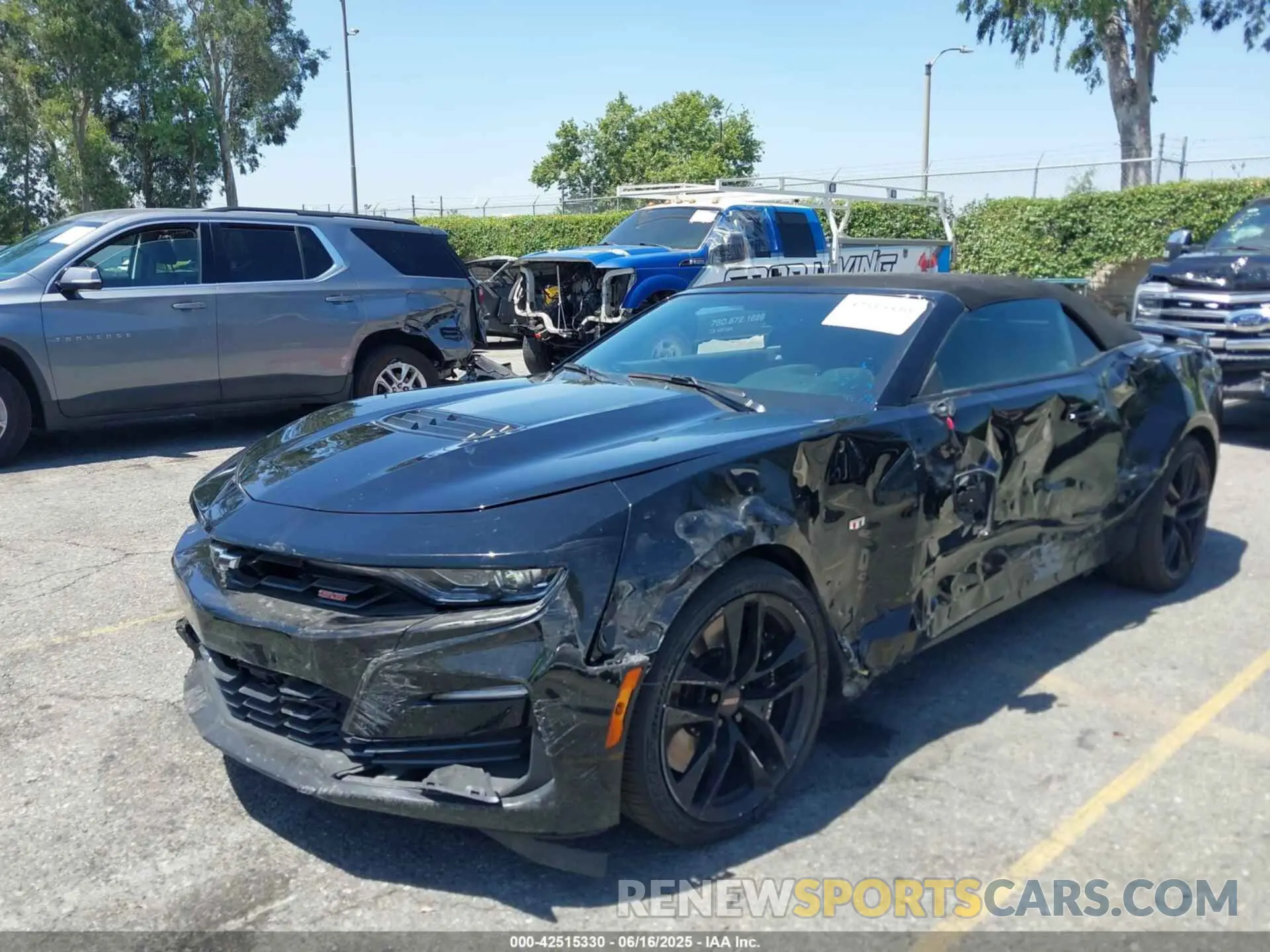 6 Photograph of a damaged car 1G1FF3D79P0135935 CHEVROLET CAMARO 2023
