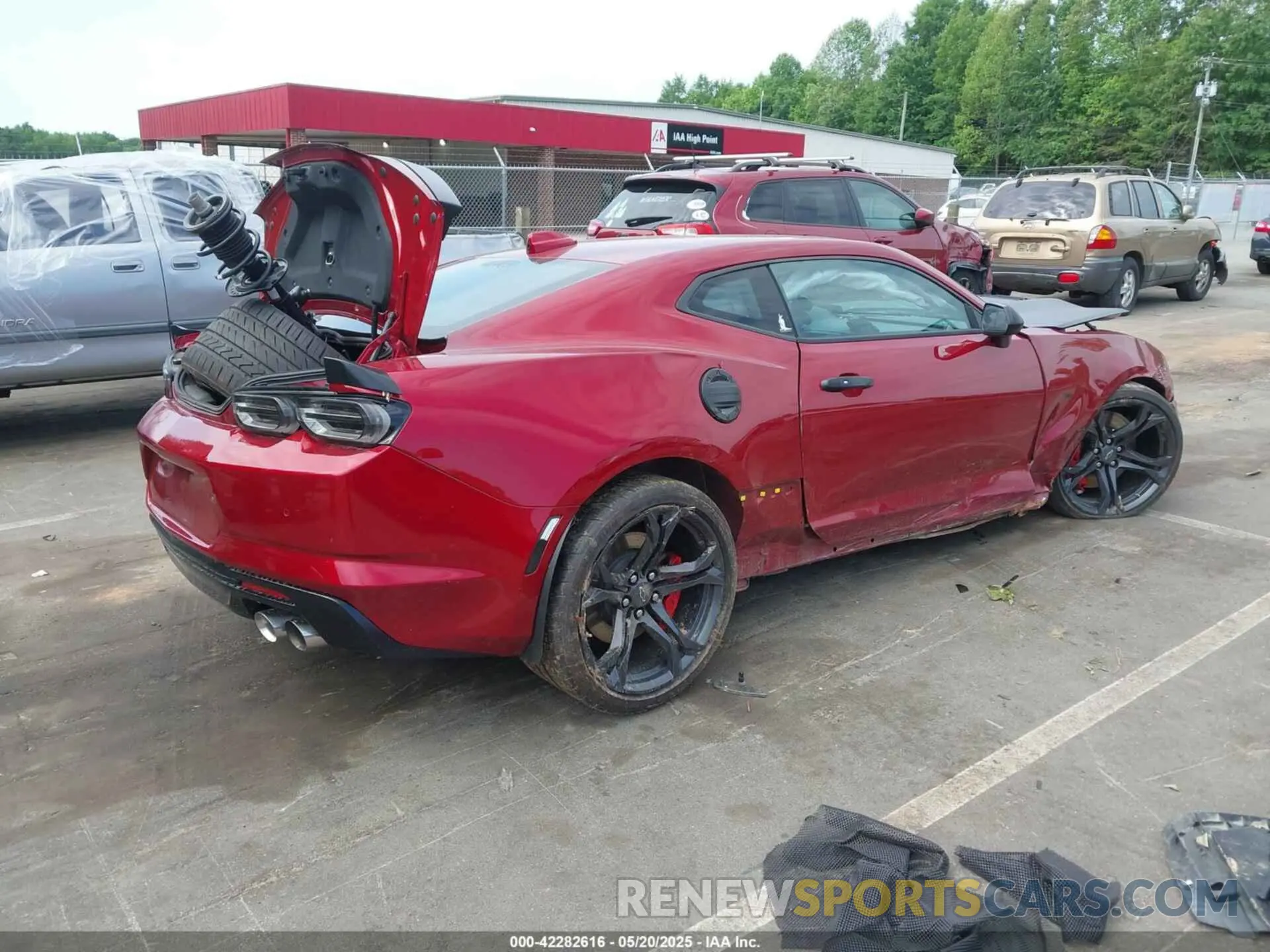 4 Photograph of a damaged car 1G1FG1R76P0120450 CHEVROLET CAMARO 2023