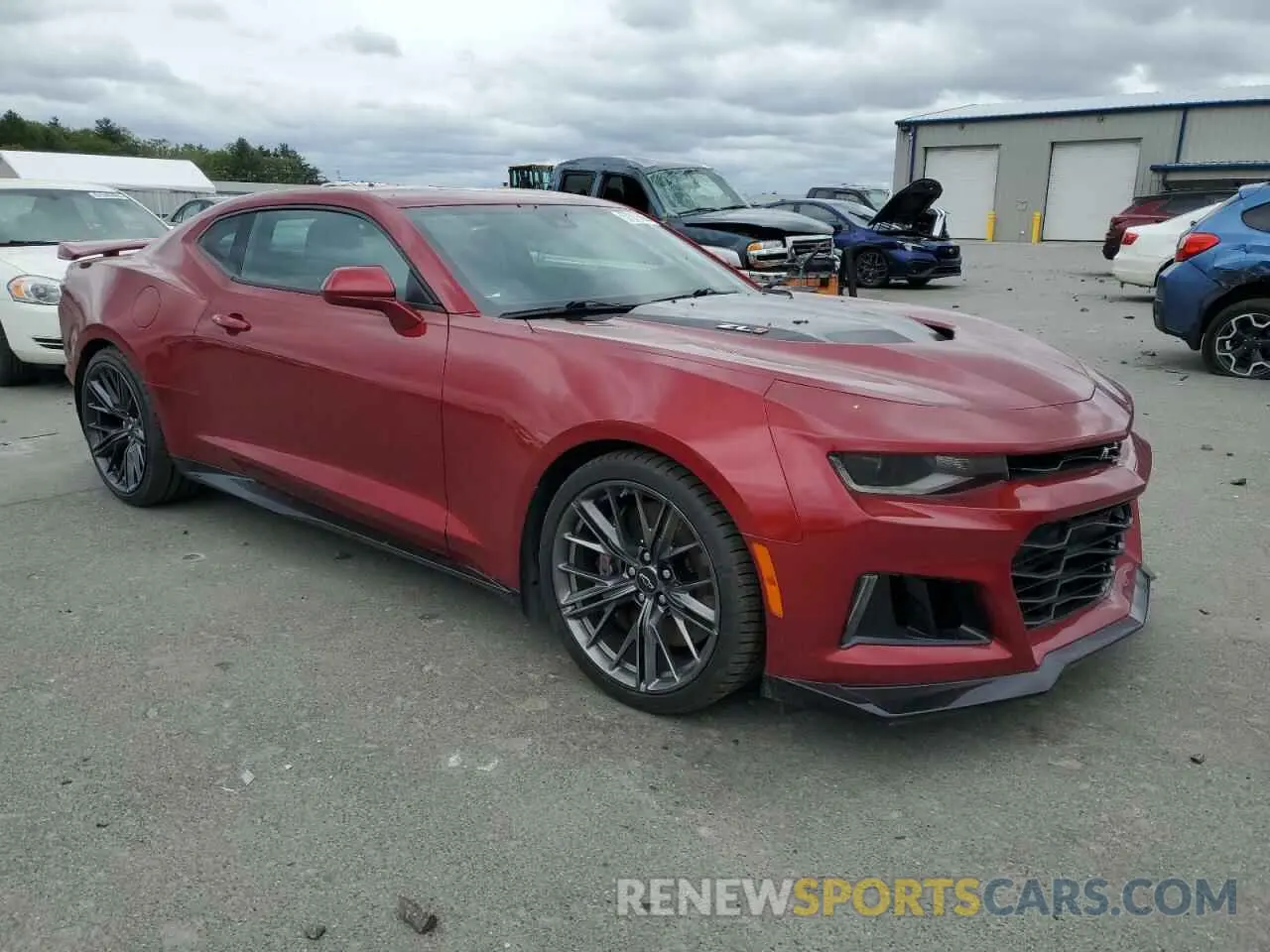 4 Photograph of a damaged car 1G1FJ1R61P0113320 CHEVROLET CAMARO 2023
