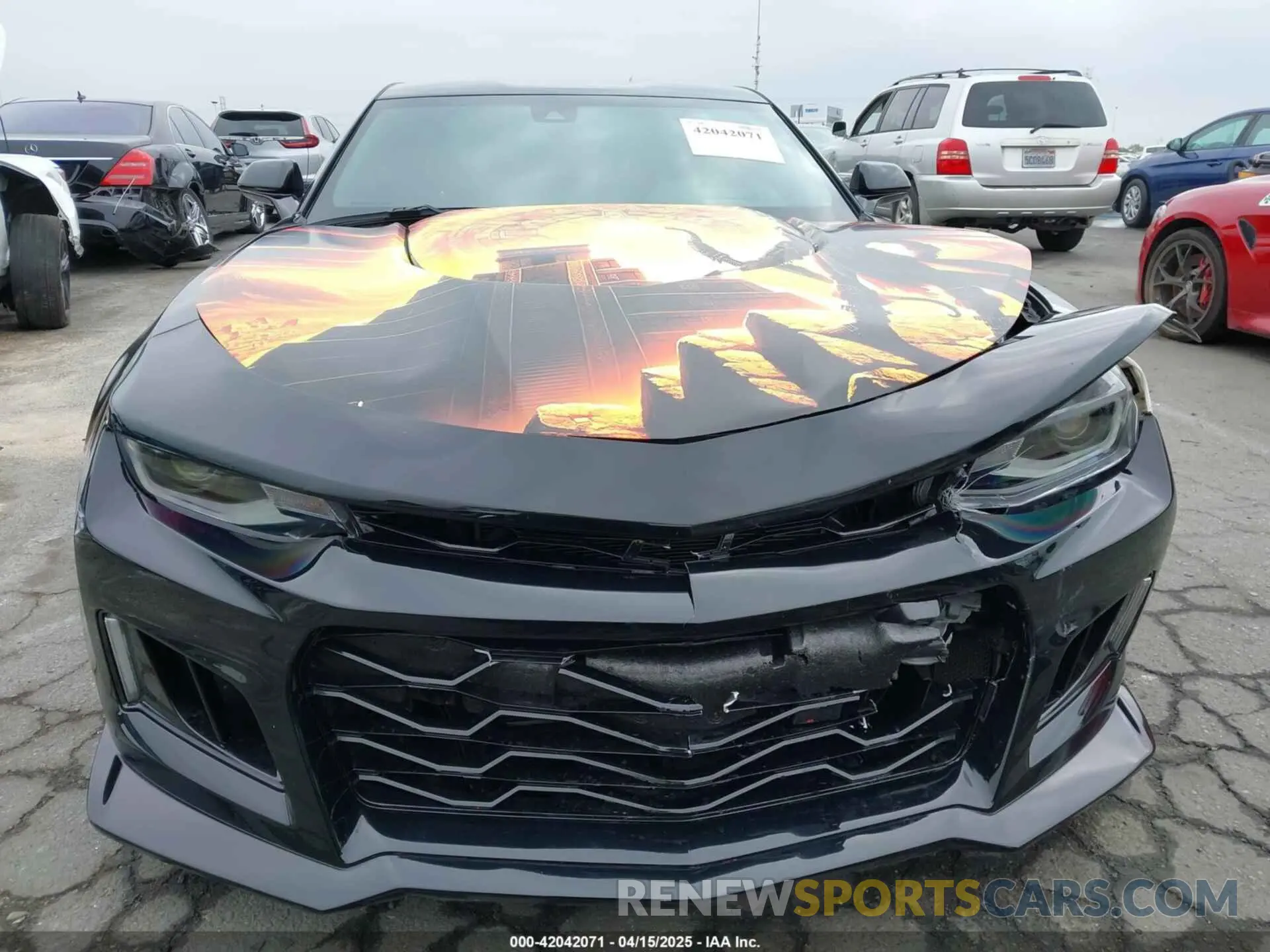 12 Photograph of a damaged car 1G1FJ1R6XP0155100 CHEVROLET CAMARO 2023