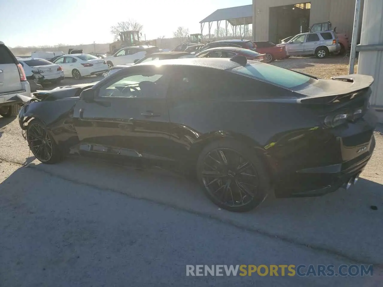 2 Photograph of a damaged car 1G1FK1R62P0135825 CHEVROLET CAMARO 2023