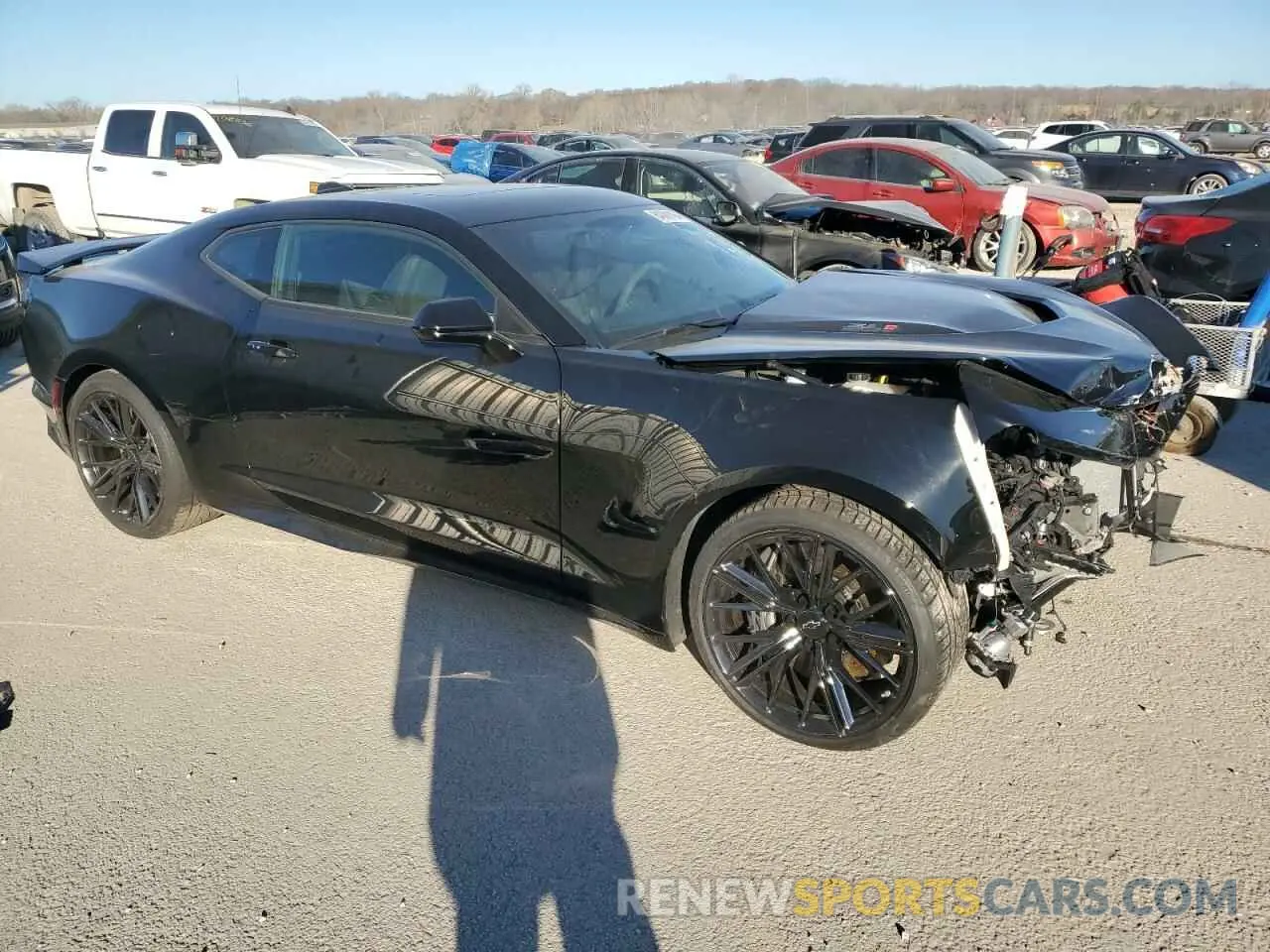 4 Photograph of a damaged car 1G1FK1R62P0135825 CHEVROLET CAMARO 2023