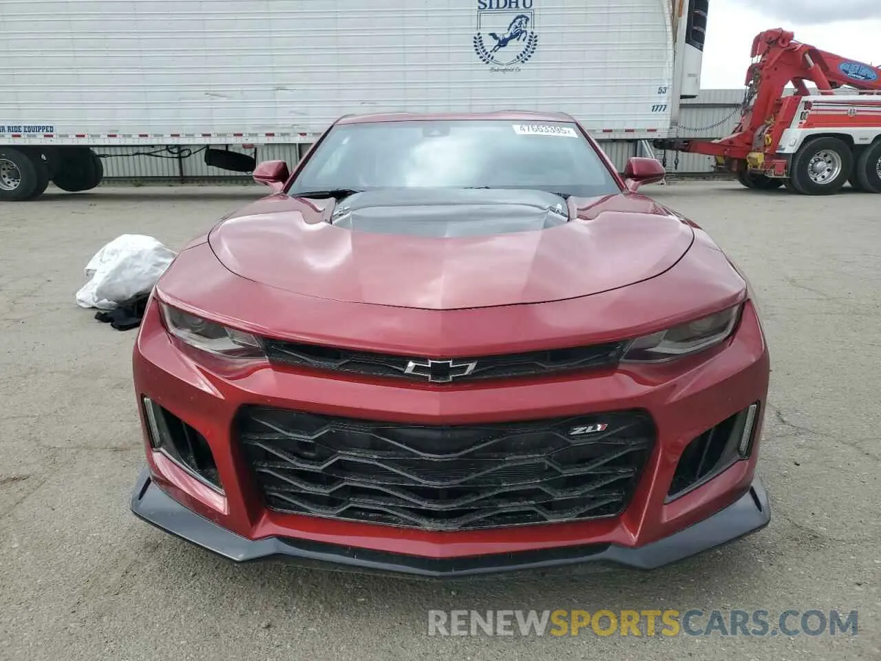 5 Photograph of a damaged car 1G1FK1R62P0159798 CHEVROLET CAMARO 2023