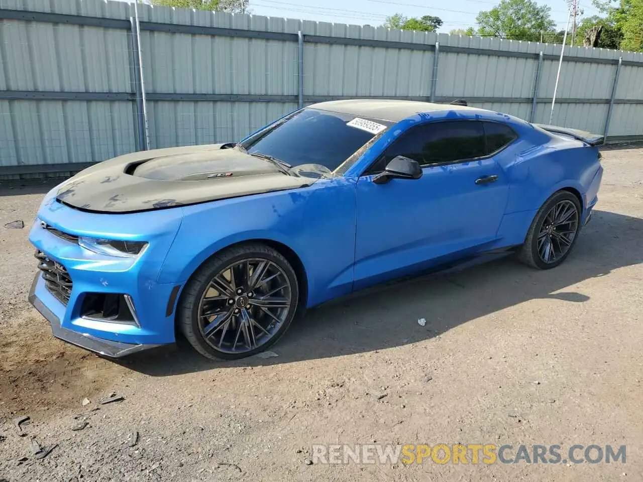 1 Photograph of a damaged car 1G1FK1R64P0157342 CHEVROLET CAMARO 2023