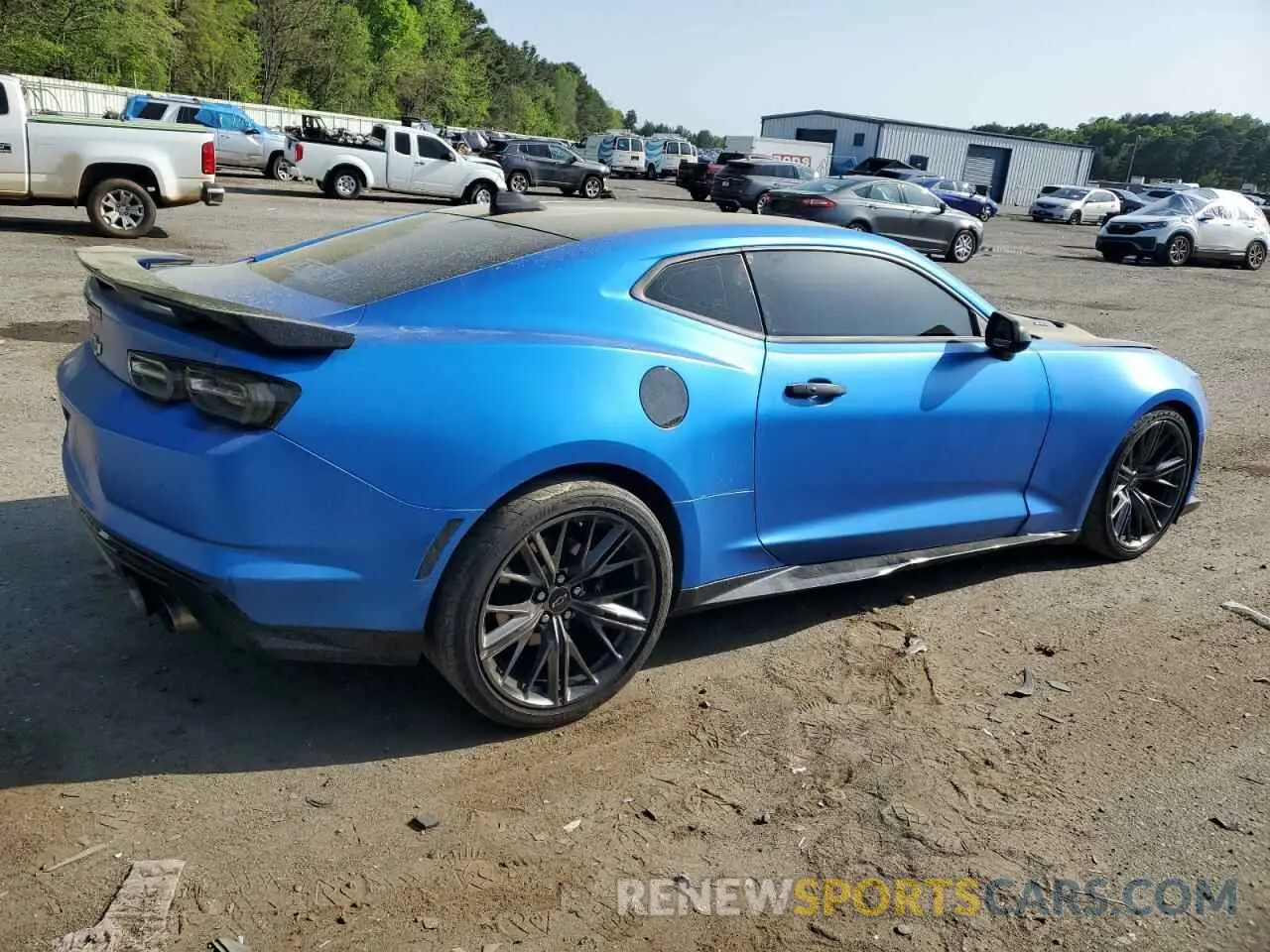 3 Photograph of a damaged car 1G1FK1R64P0157342 CHEVROLET CAMARO 2023