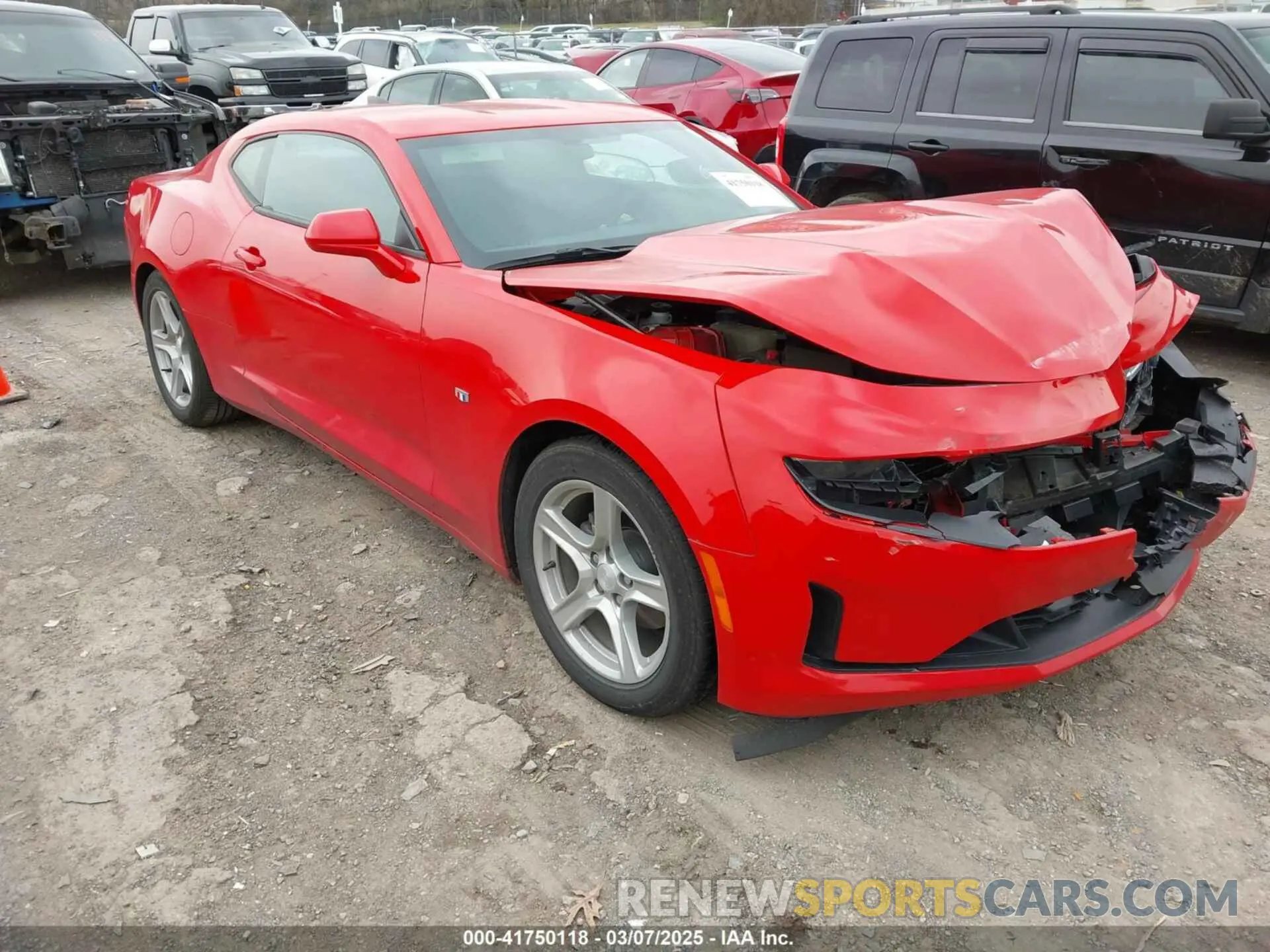 1 Photograph of a damaged car 1G1FB1RS5R0111857 CHEVROLET CAMARO 2024