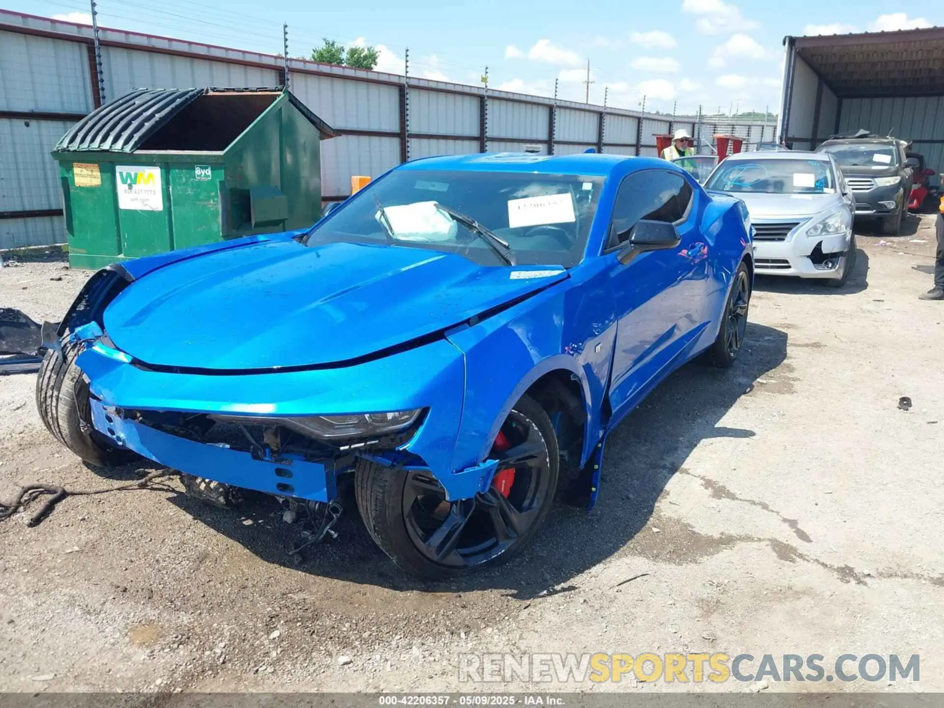 2 Photograph of a damaged car 1G1FB1RS7R0122889 CHEVROLET CAMARO 2024