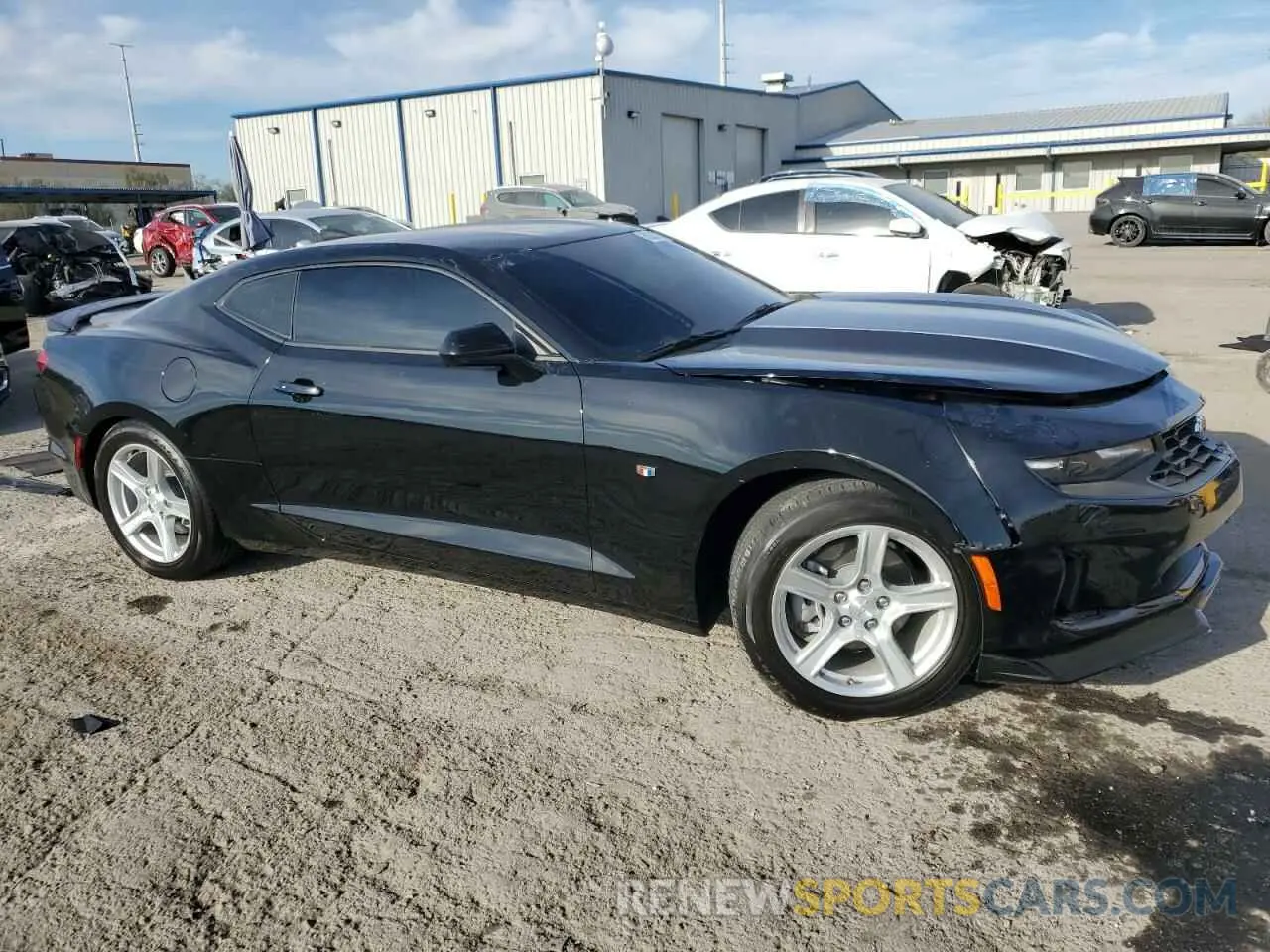 4 Photograph of a damaged car 1G1FB1RS9R0121792 CHEVROLET CAMARO 2024