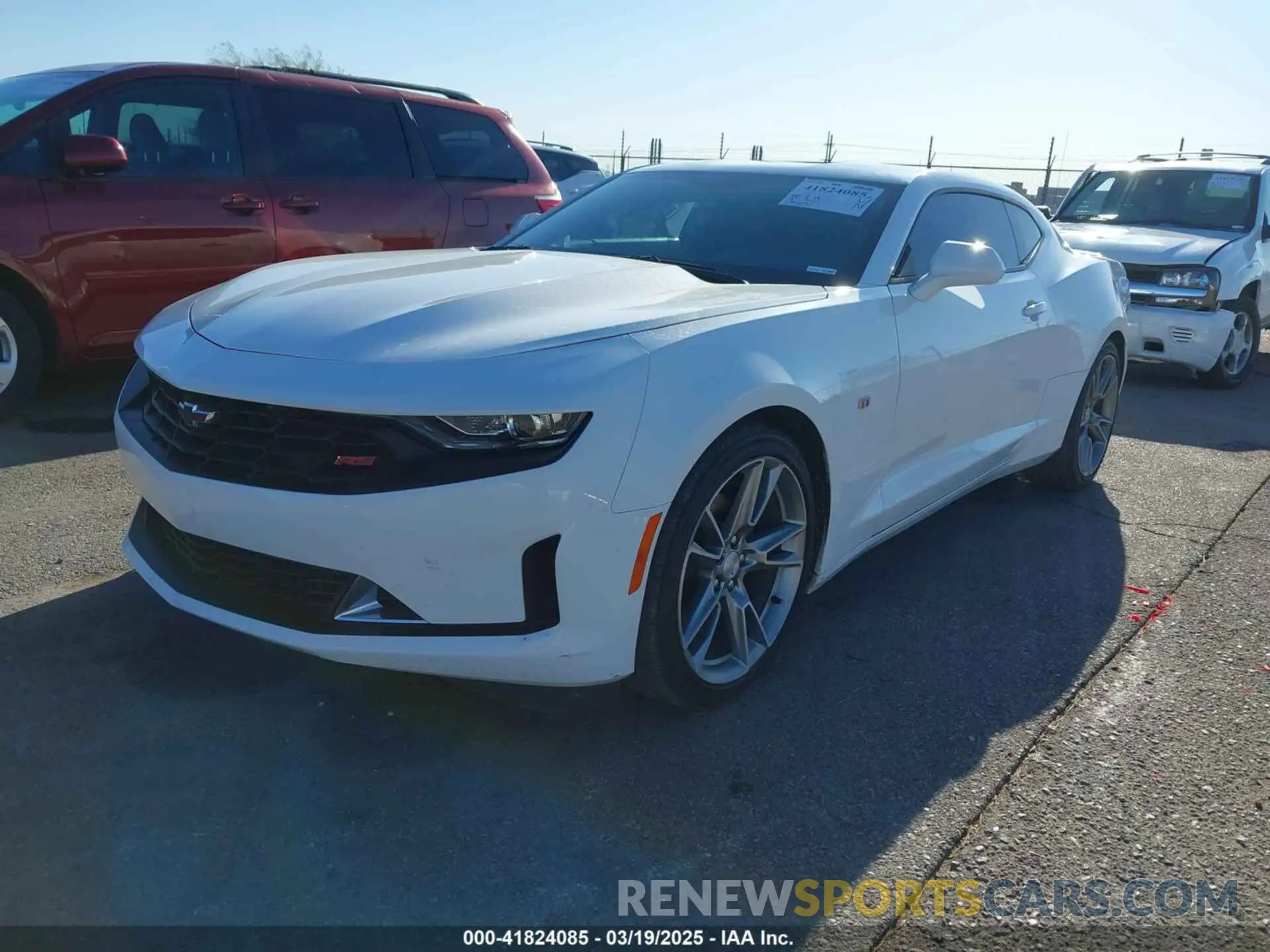 2 Photograph of a damaged car 1G1FB1RS9R0122411 CHEVROLET CAMARO 2024