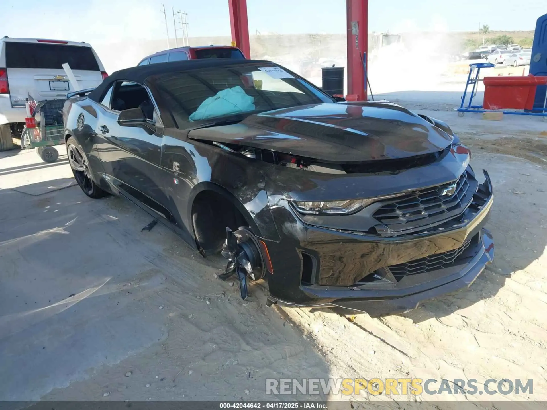 1 Photograph of a damaged car 1G1FB3DS5R0108864 CHEVROLET CAMARO 2024