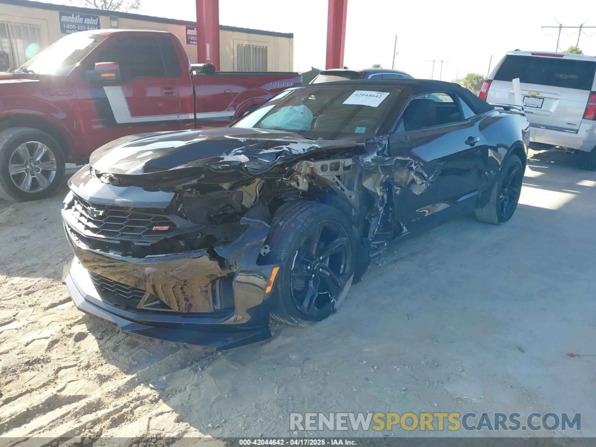 2 Photograph of a damaged car 1G1FB3DS5R0108864 CHEVROLET CAMARO 2024