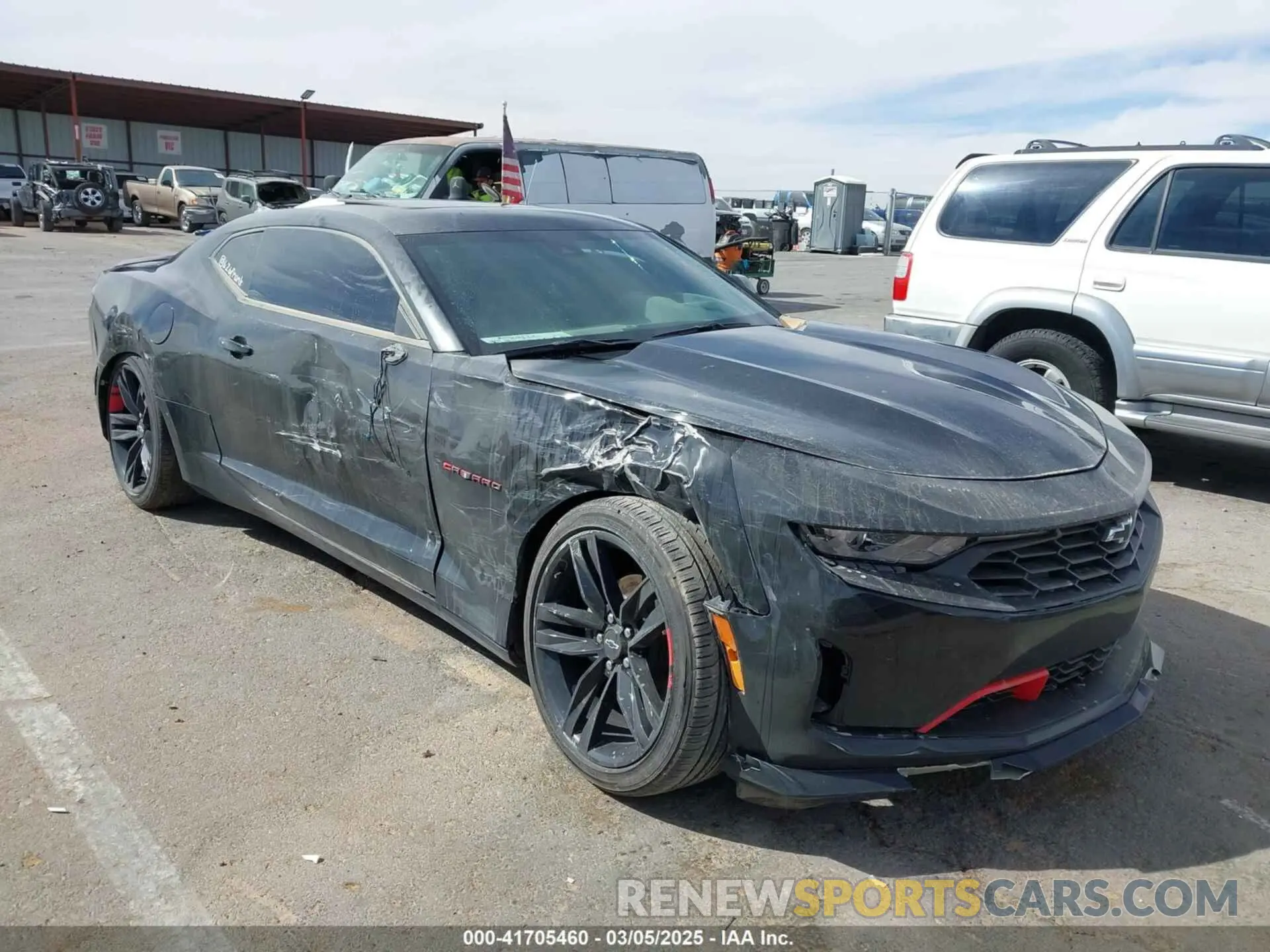 1 Photograph of a damaged car 1G1FD1RS9R0117025 CHEVROLET CAMARO 2024