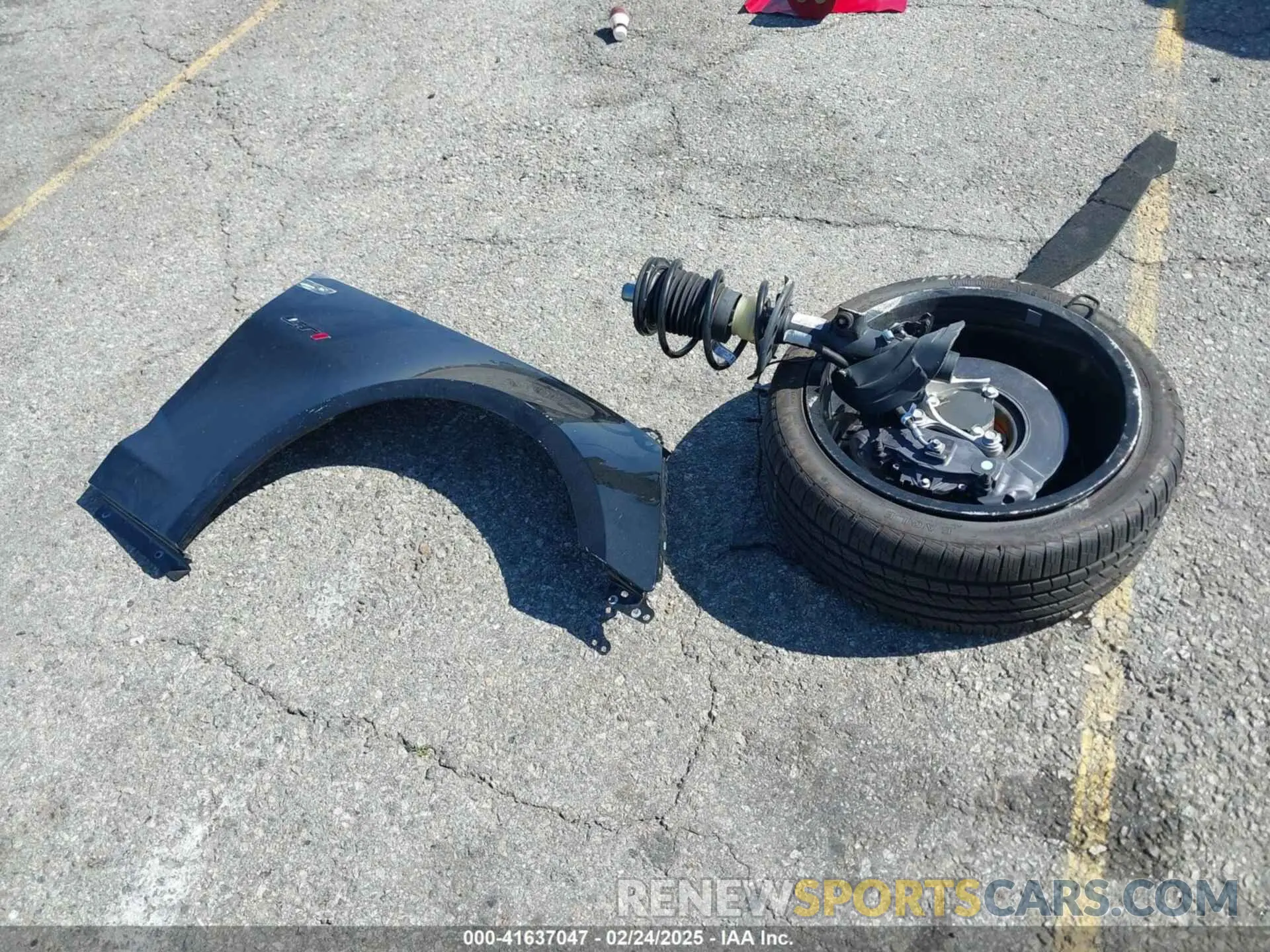 11 Photograph of a damaged car 1G1FF3D7XR0117558 CHEVROLET CAMARO 2024