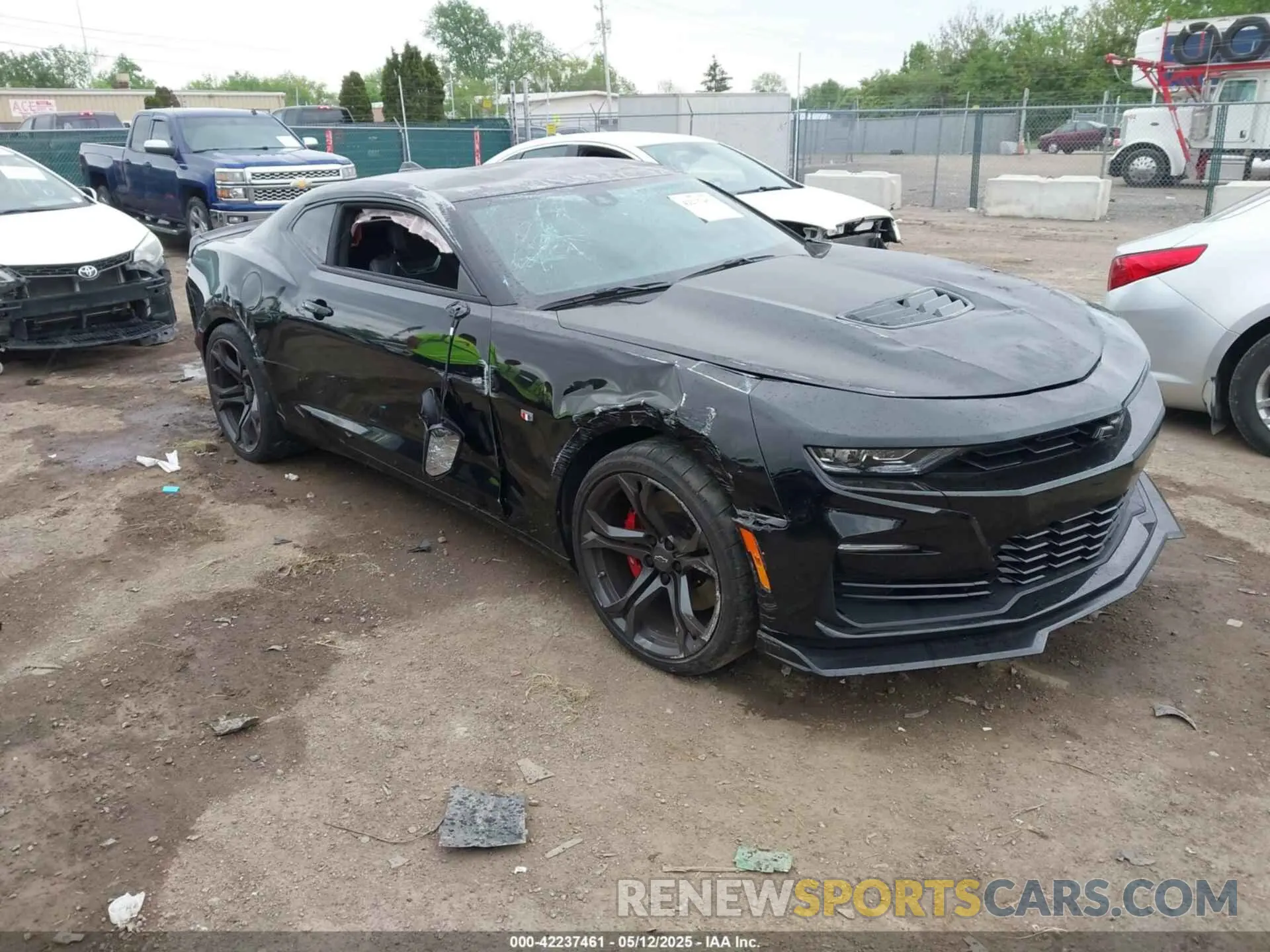 1 Photograph of a damaged car 1G1FH1R73R0108742 CHEVROLET CAMARO 2024