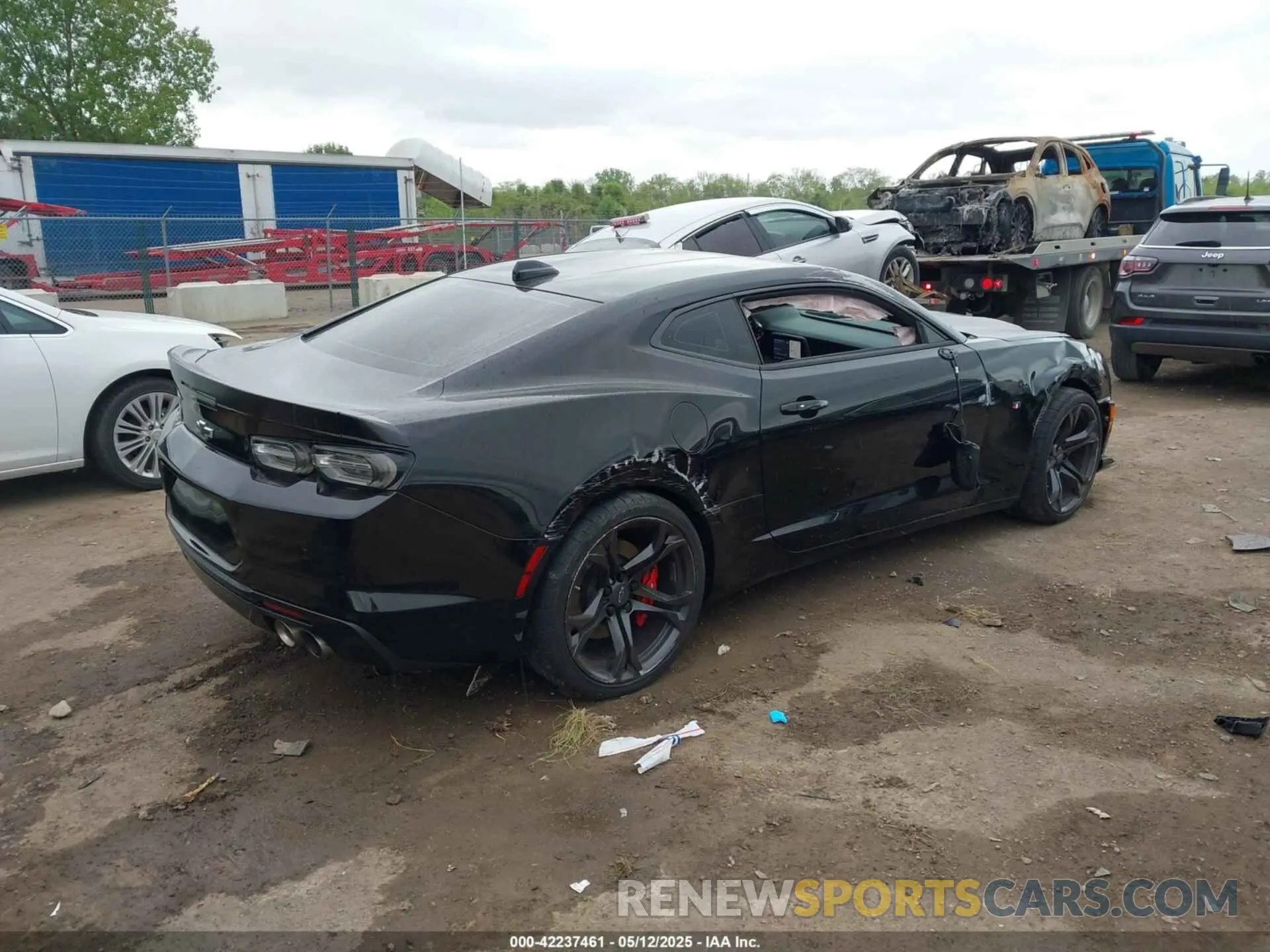 4 Photograph of a damaged car 1G1FH1R73R0108742 CHEVROLET CAMARO 2024