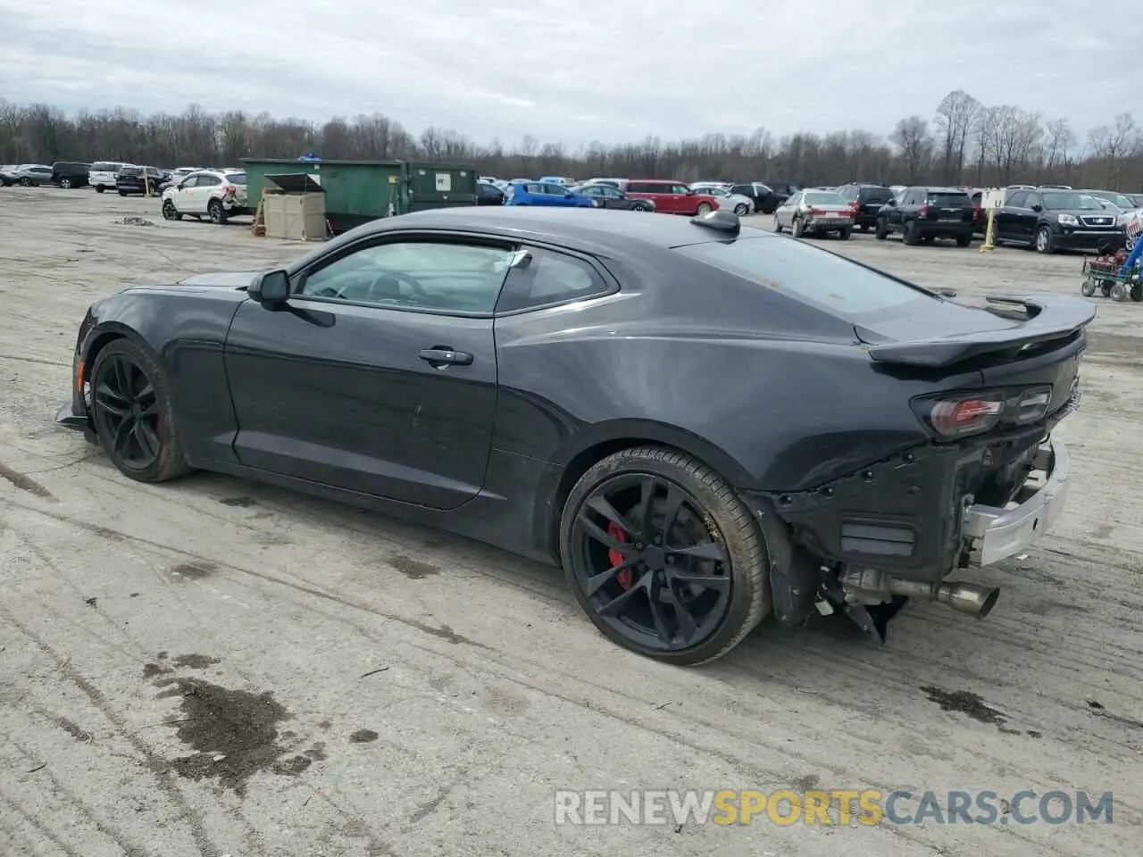 2 Photograph of a damaged car 1G1FH1R75R0109665 CHEVROLET CAMARO 2024