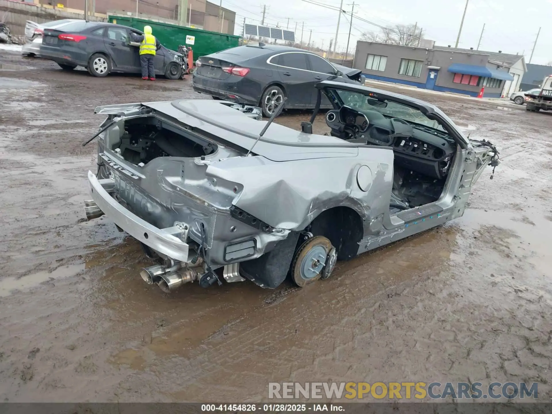 4 Photograph of a damaged car 1G1FK3D64R0105456 CHEVROLET CAMARO 2024