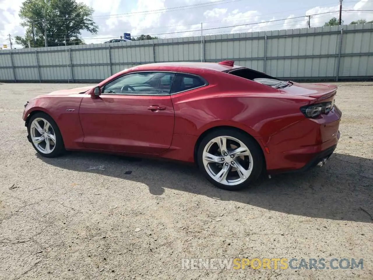 2 Photograph of a damaged car 1G1FF1R70N0103594 CHEVROLET CAMARO LT1 2022