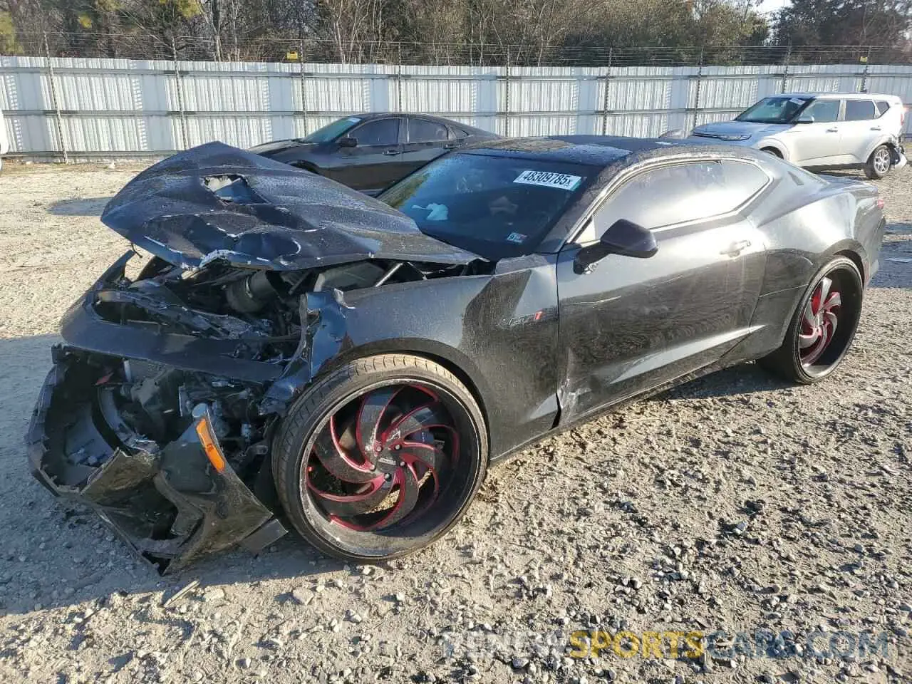 1 Photograph of a damaged car 1G1FF1R70N0103983 CHEVROLET CAMARO LT1 2022