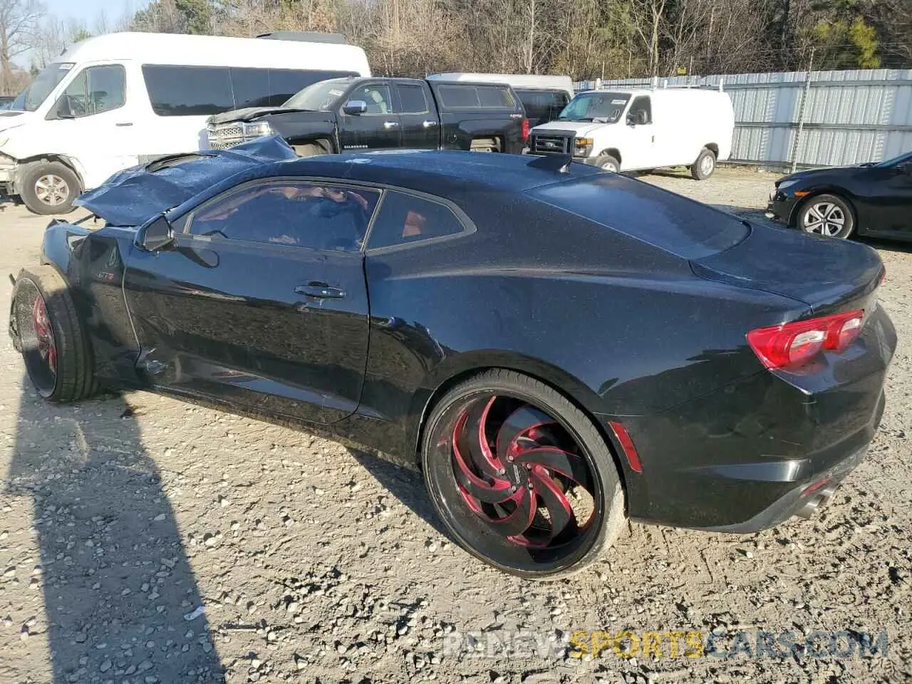 2 Photograph of a damaged car 1G1FF1R70N0103983 CHEVROLET CAMARO LT1 2022