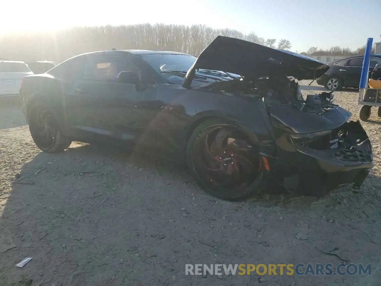 4 Photograph of a damaged car 1G1FF1R70N0103983 CHEVROLET CAMARO LT1 2022