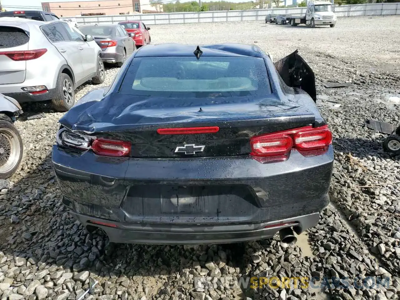 6 Photograph of a damaged car 1G1FF1R73N0104125 CHEVROLET CAMARO LT1 2022
