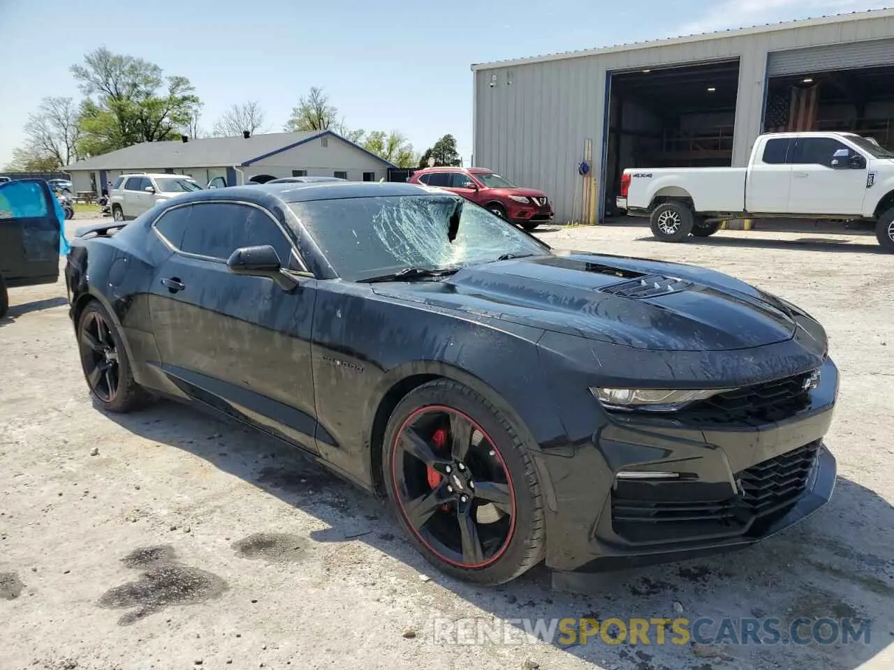 4 Photograph of a damaged car 1G1FF1R75N0127969 CHEVROLET CAMARO LT1 2022