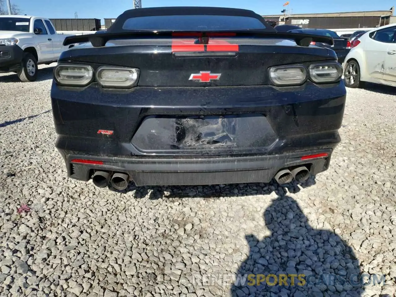 6 Photograph of a damaged car 1G1FF3D76N0126672 CHEVROLET CAMARO LT1 2022