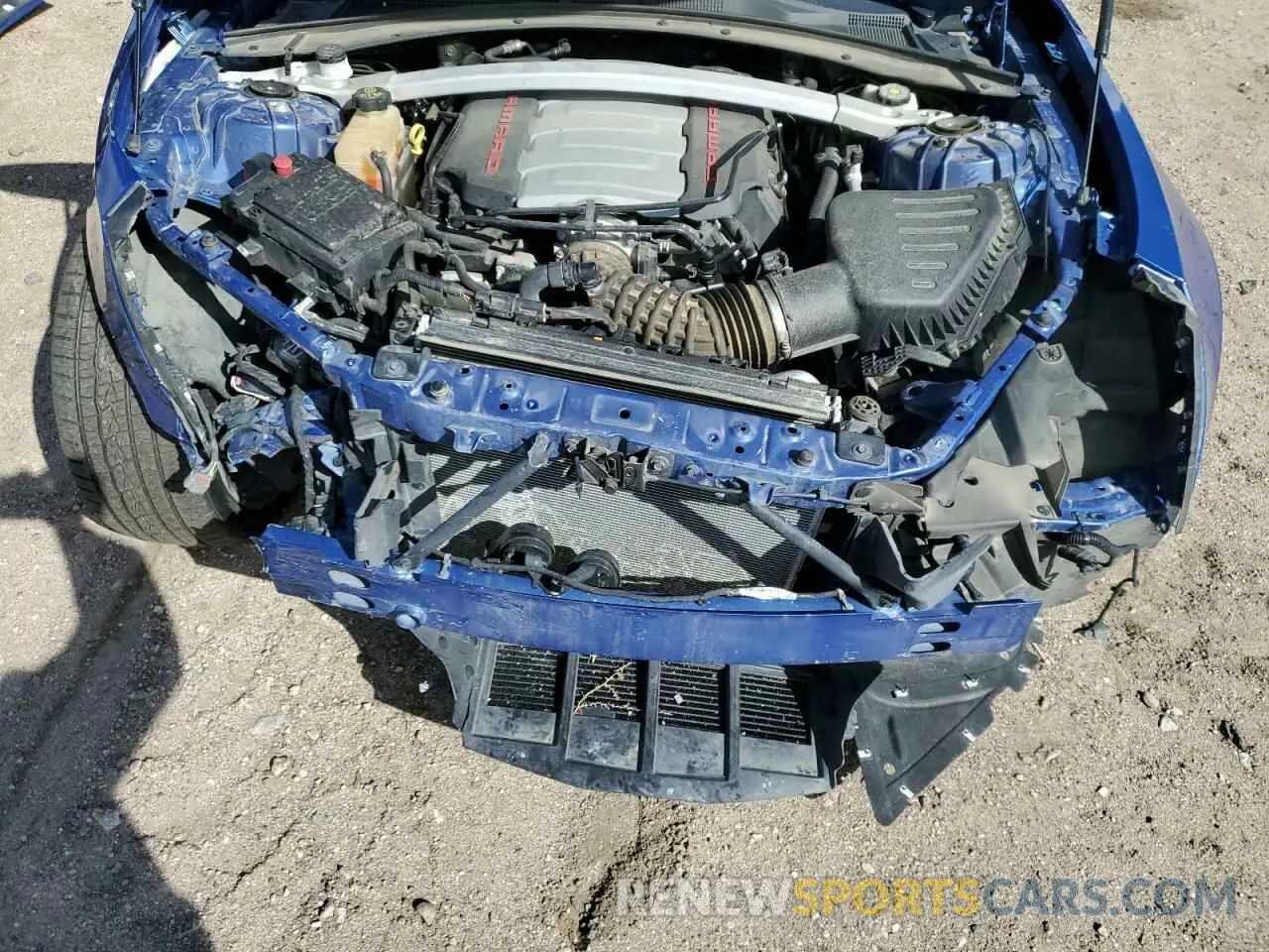 11 Photograph of a damaged car 1G1FF3D76N0130396 CHEVROLET CAMARO LT1 2022