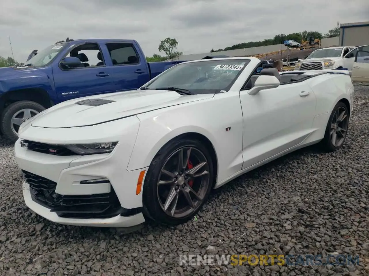 1 Photograph of a damaged car 1G1FF3D78N0132067 CHEVROLET CAMARO LT1 2022