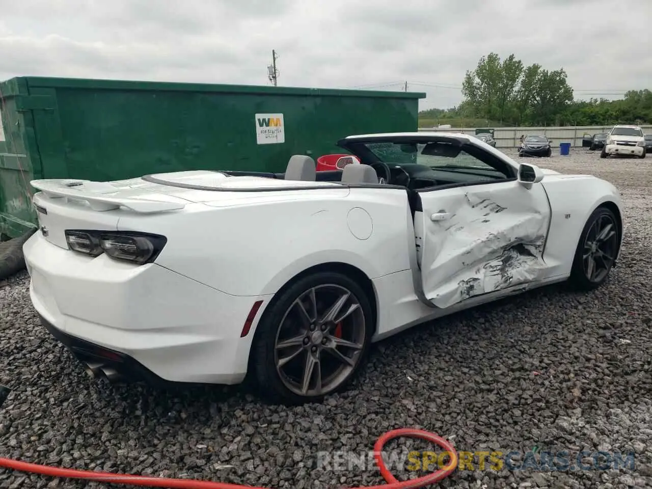 3 Photograph of a damaged car 1G1FF3D78N0132067 CHEVROLET CAMARO LT1 2022