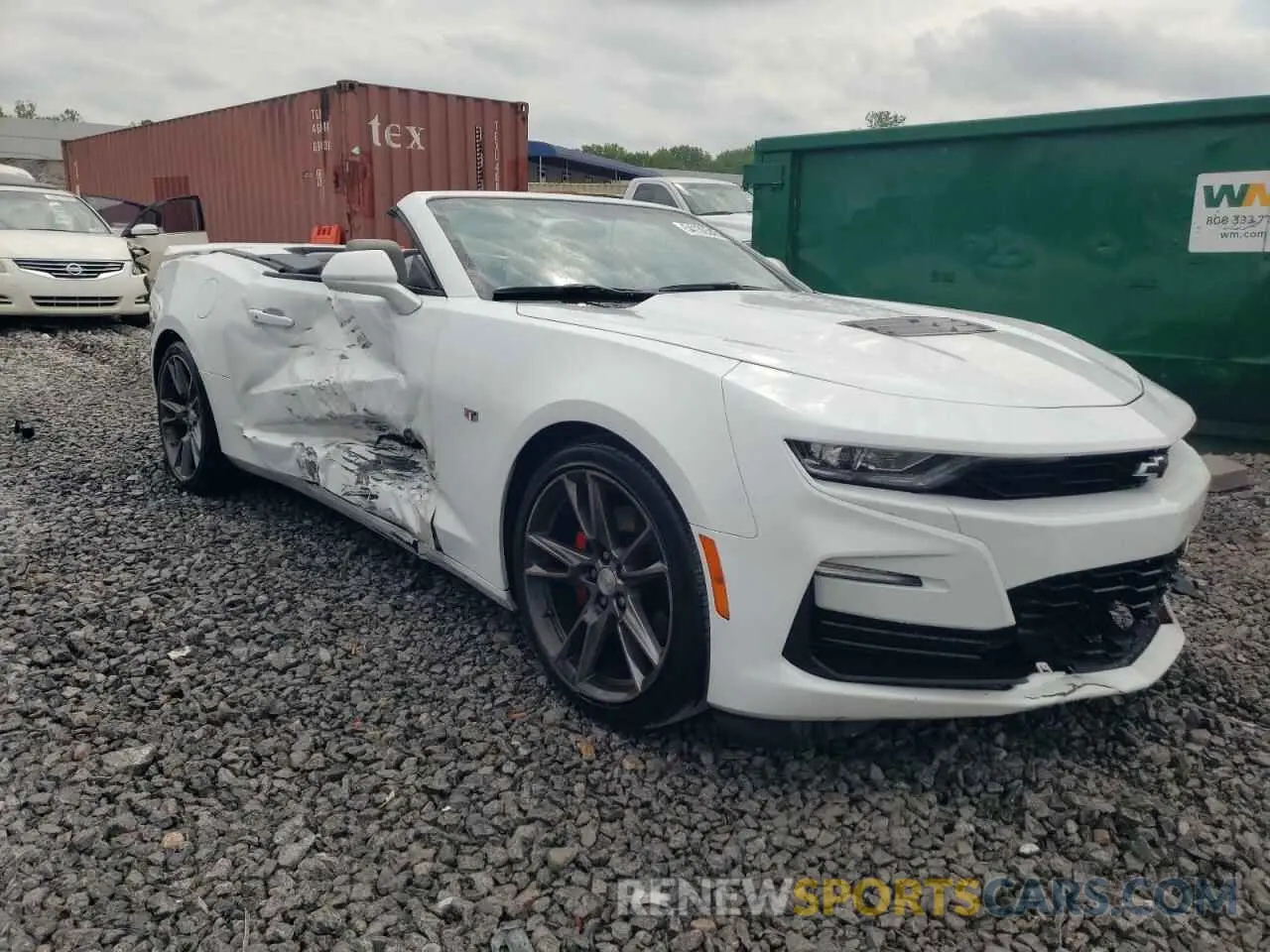 4 Photograph of a damaged car 1G1FF3D78N0132067 CHEVROLET CAMARO LT1 2022