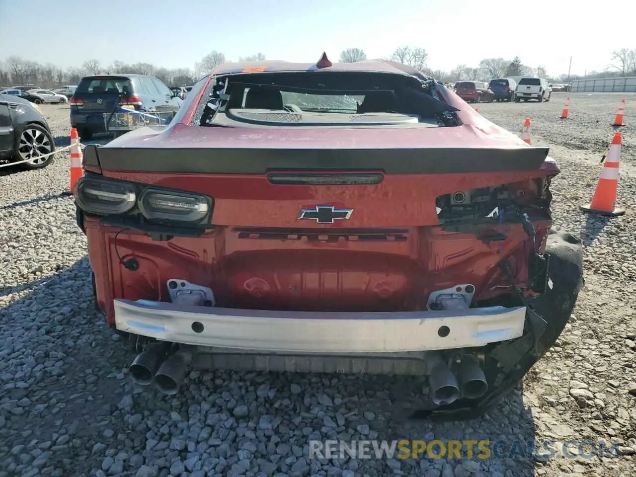 6 Photograph of a damaged car 1G1FF1R70P0125842 CHEVROLET CAMARO LT1 2023