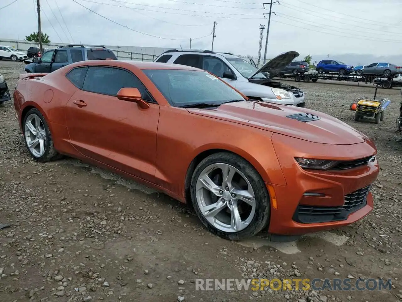 4 Photograph of a damaged car 1G1FF1R78P0110778 CHEVROLET CAMARO LT1 2023