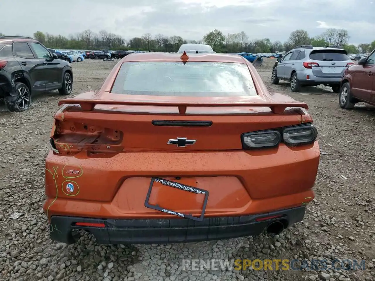 6 Photograph of a damaged car 1G1FF1R78P0110778 CHEVROLET CAMARO LT1 2023
