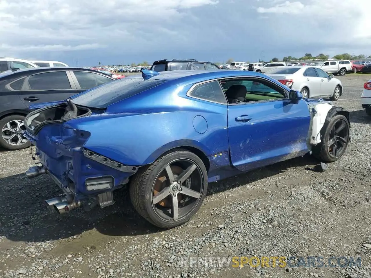 3 Photograph of a damaged car 1G1FF1R7XP0110491 CHEVROLET CAMARO LT1 2023