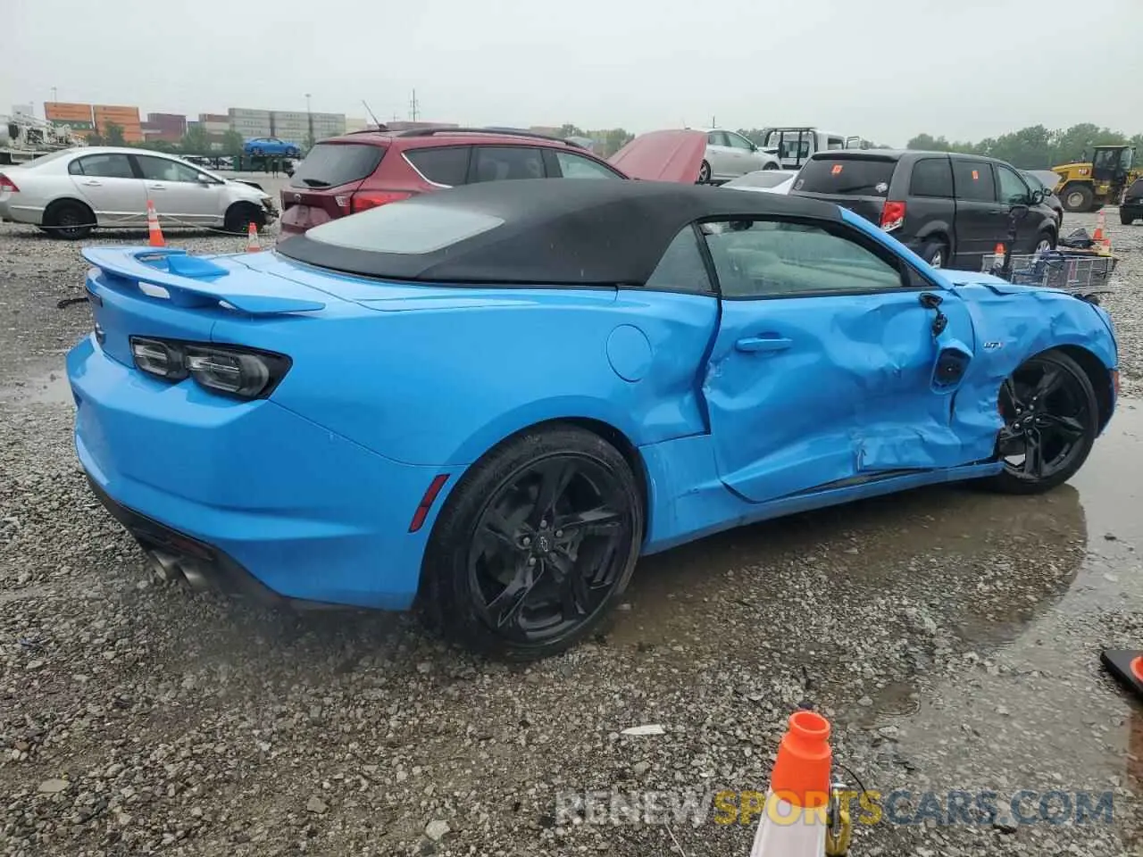 3 Photograph of a damaged car 1G1FF3D72P0100699 CHEVROLET CAMARO LT1 2023