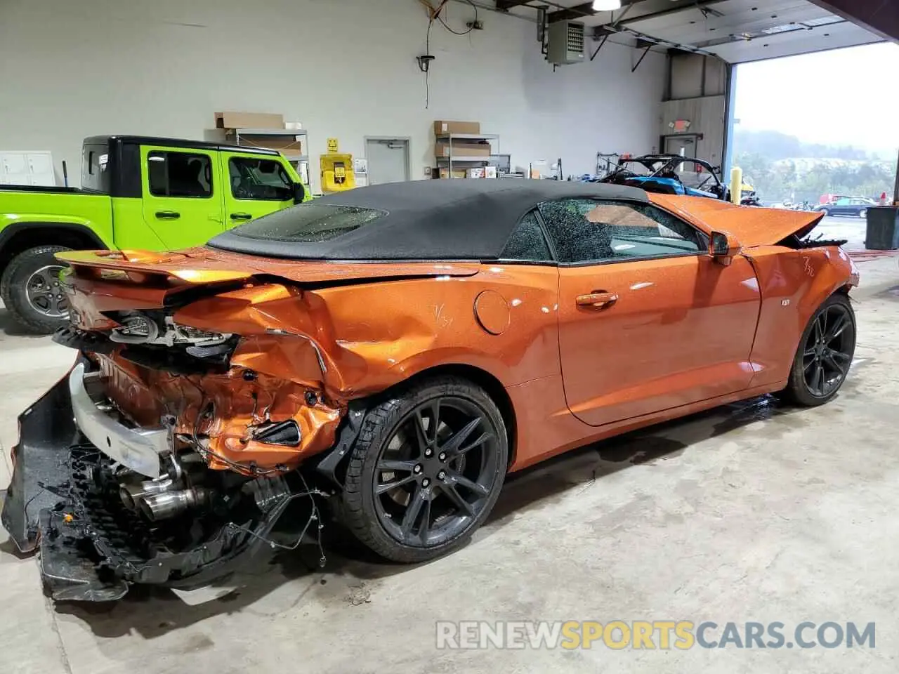 3 Photograph of a damaged car 1G1FF3D74P0119044 CHEVROLET CAMARO LT1 2023