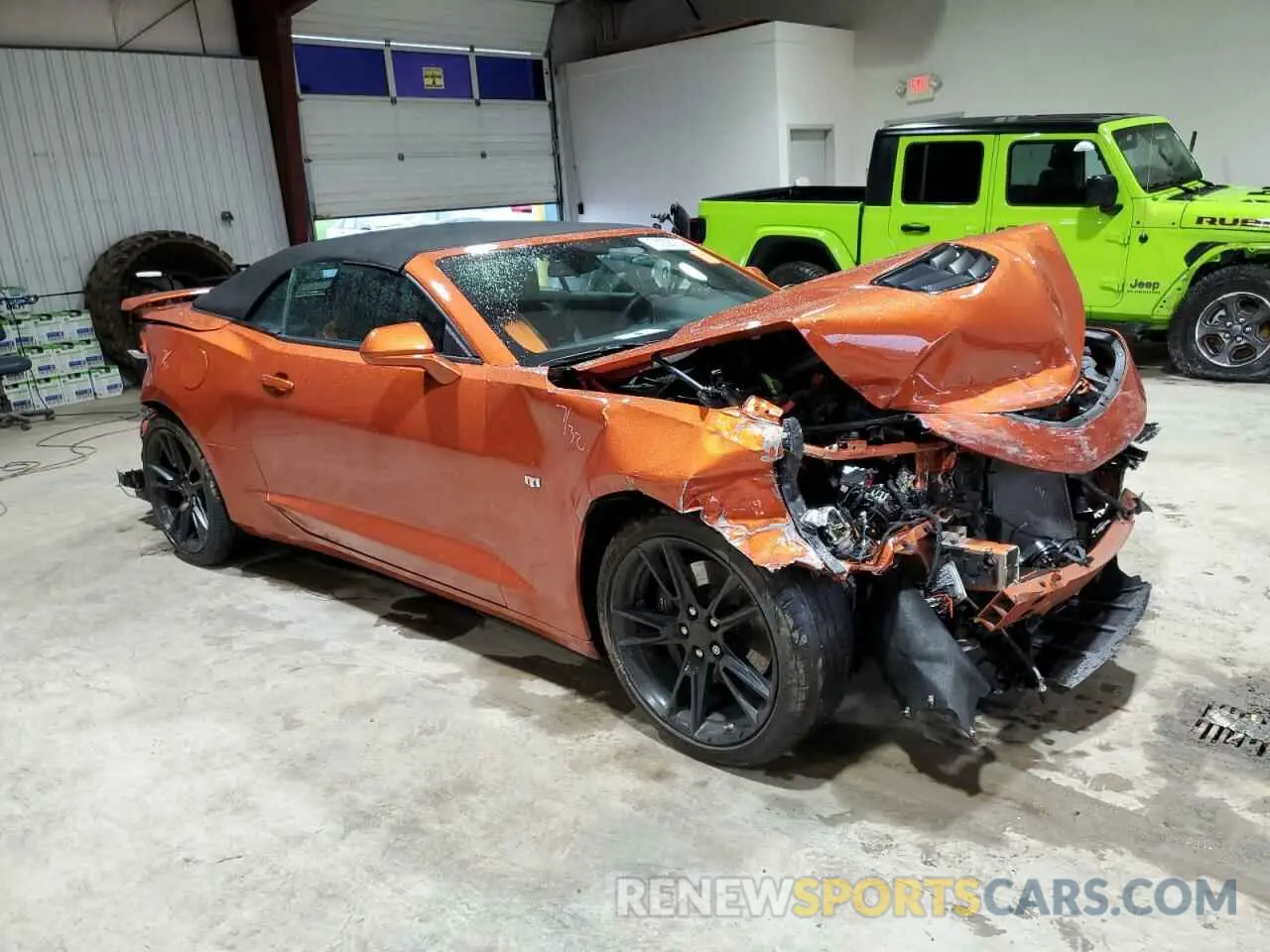 4 Photograph of a damaged car 1G1FF3D74P0119044 CHEVROLET CAMARO LT1 2023
