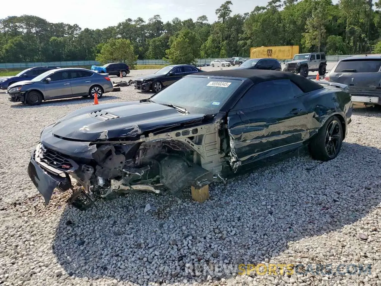 1 Photograph of a damaged car 1G1FF3D76P0119918 CHEVROLET CAMARO LT1 2023