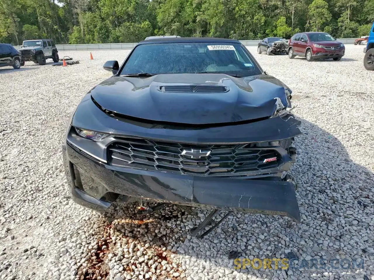 5 Photograph of a damaged car 1G1FF3D76P0119918 CHEVROLET CAMARO LT1 2023