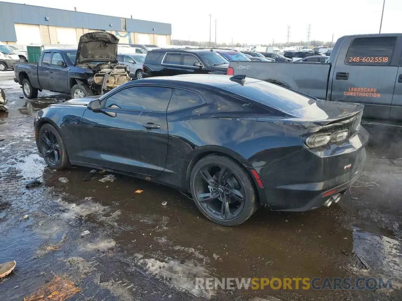 2 Photograph of a damaged car 1G1FF1R74R0114474 CHEVROLET CAMARO LT1 2024