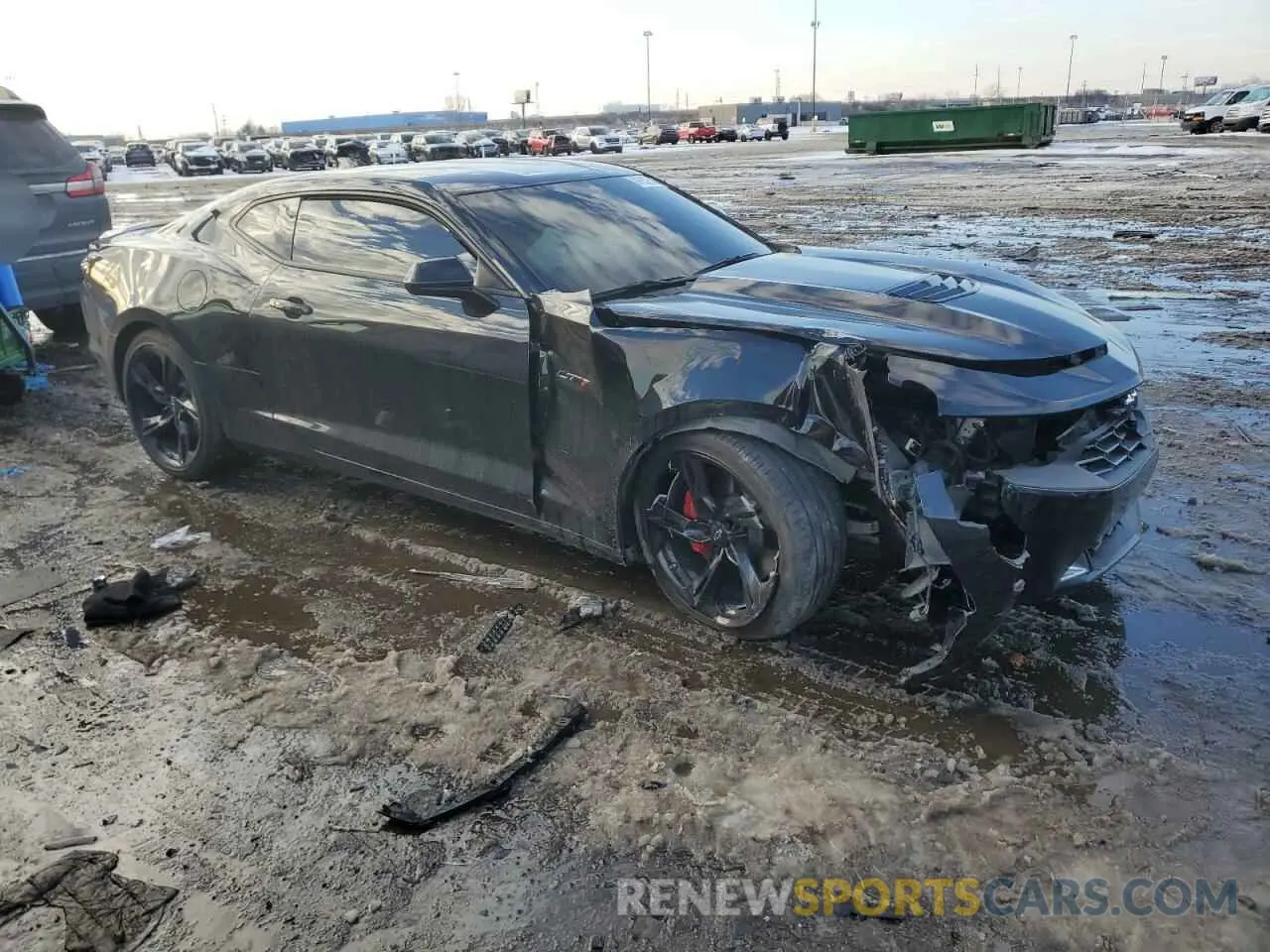 4 Photograph of a damaged car 1G1FF1R74R0114474 CHEVROLET CAMARO LT1 2024