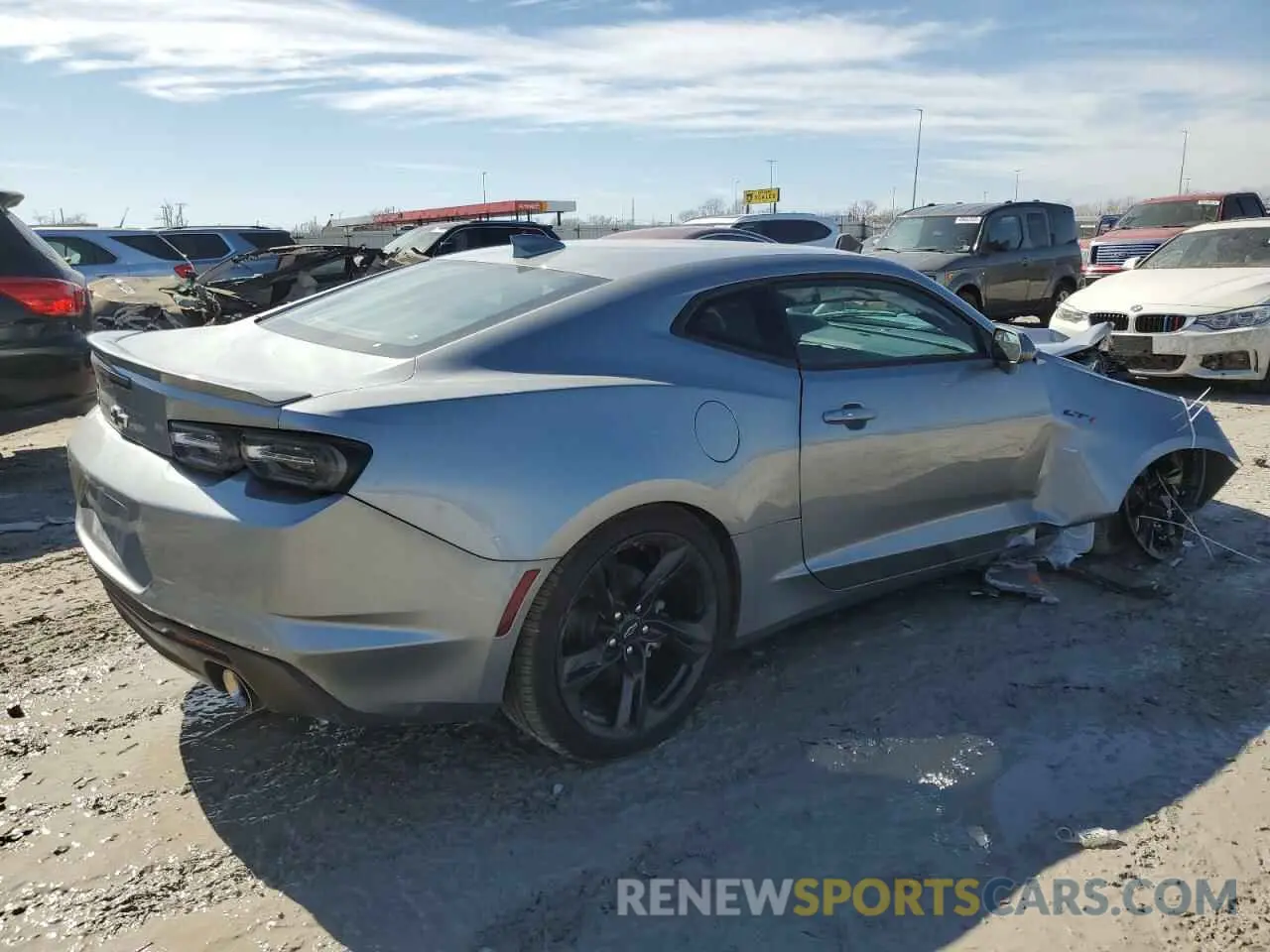 3 Photograph of a damaged car 1G1FF1R79R0114874 CHEVROLET CAMARO LT1 2024