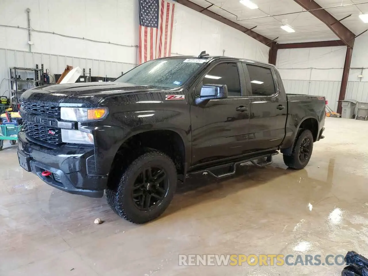 1 Photograph of a damaged car 3GCPYCEF1LG181616 CHEVROLET C/K1500 2020