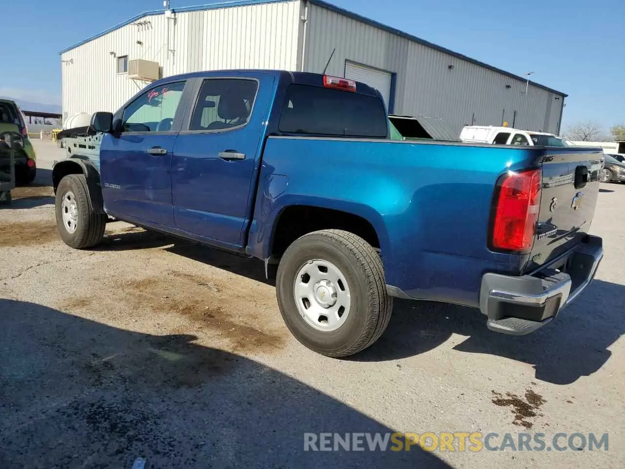 2 Photograph of a damaged car 1GCGSBEA4K1350458 CHEVROLET COLORADO 2019