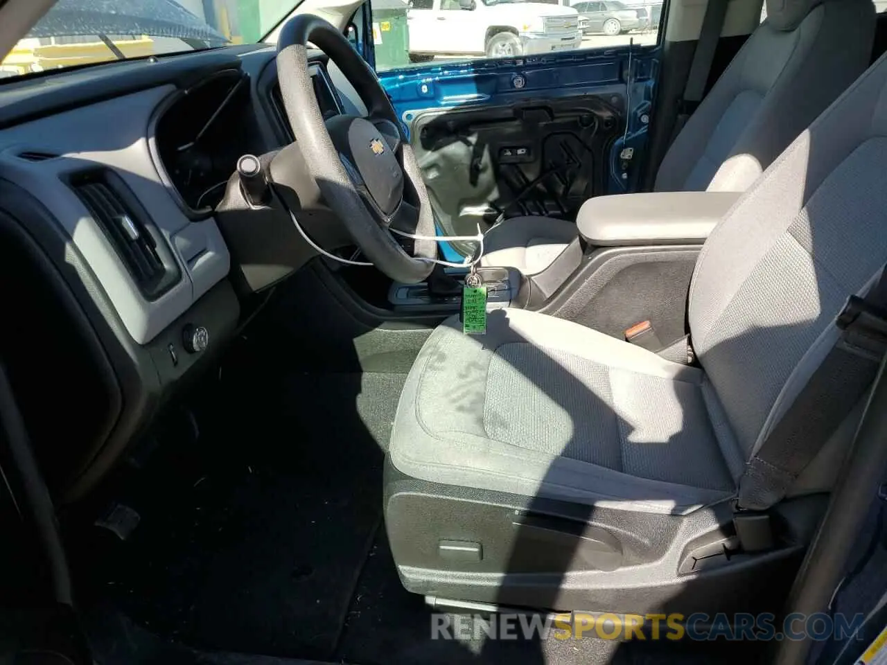 7 Photograph of a damaged car 1GCGSBEA4K1350458 CHEVROLET COLORADO 2019
